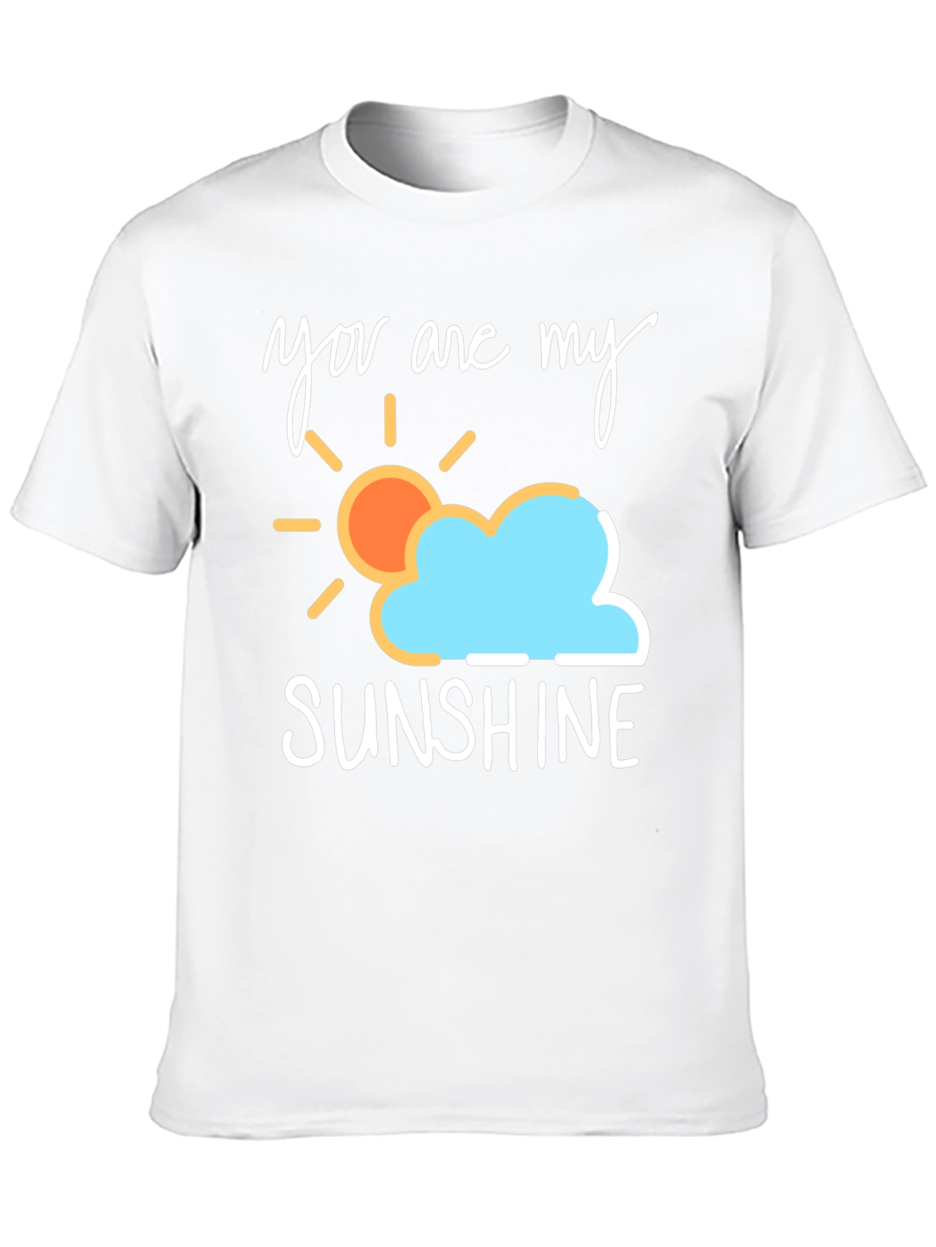 Black You Are My Sunshine T-Shirt - Soft Cotton Blend view 10