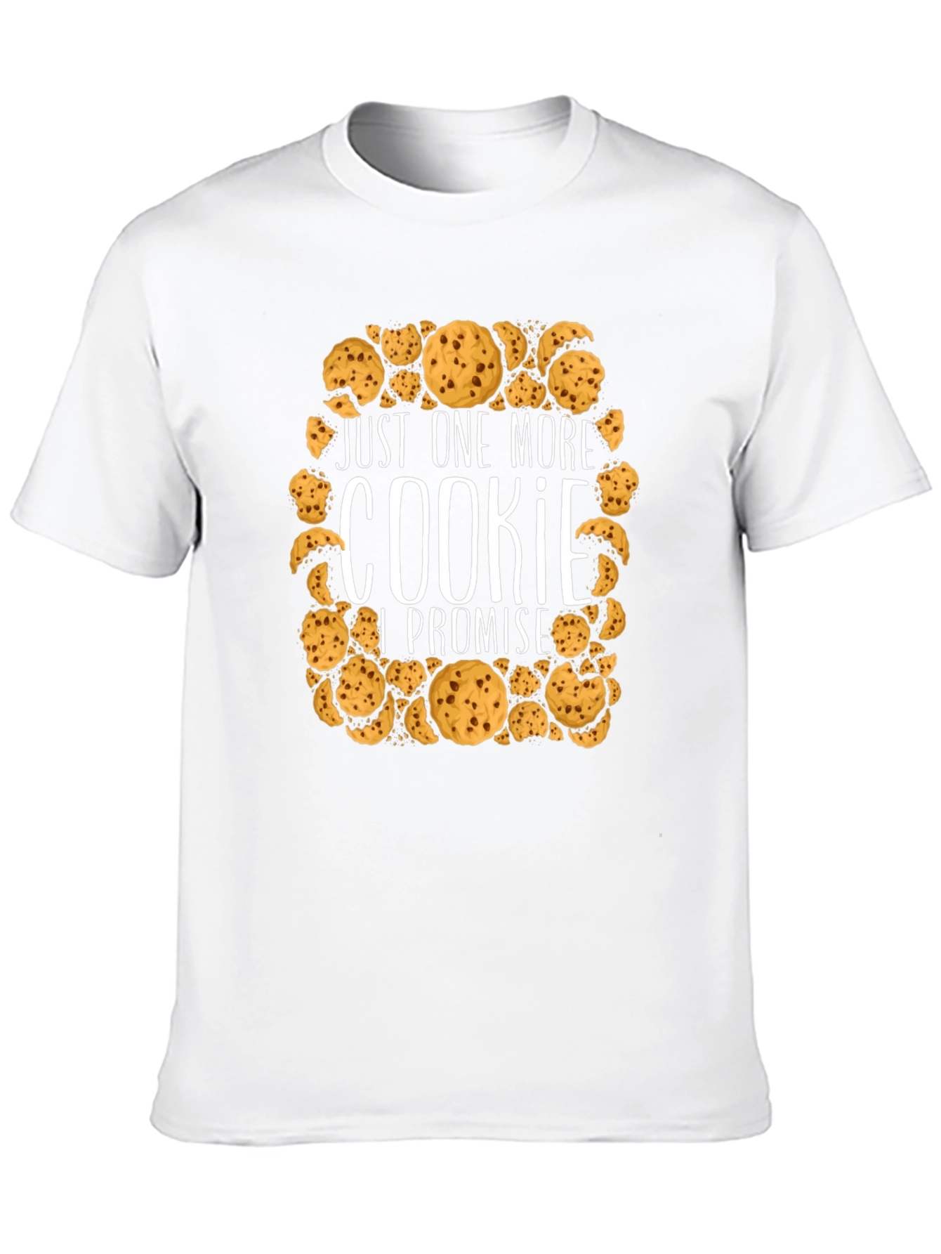 Black Just One More Cookie Promise Tee view 10