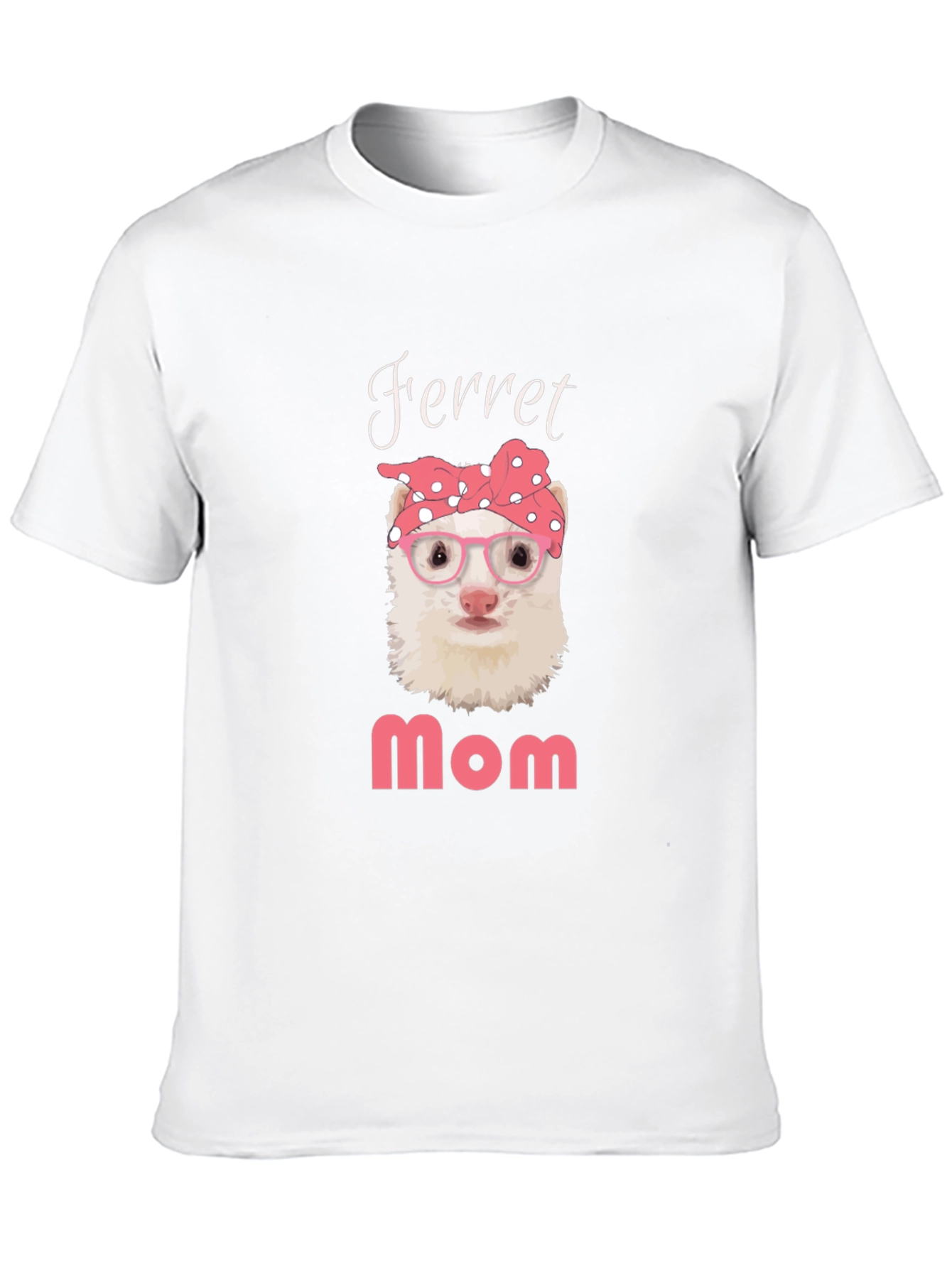 Black Ferret Mom T-Shirt - Cute Pet Owner Tee view 10
