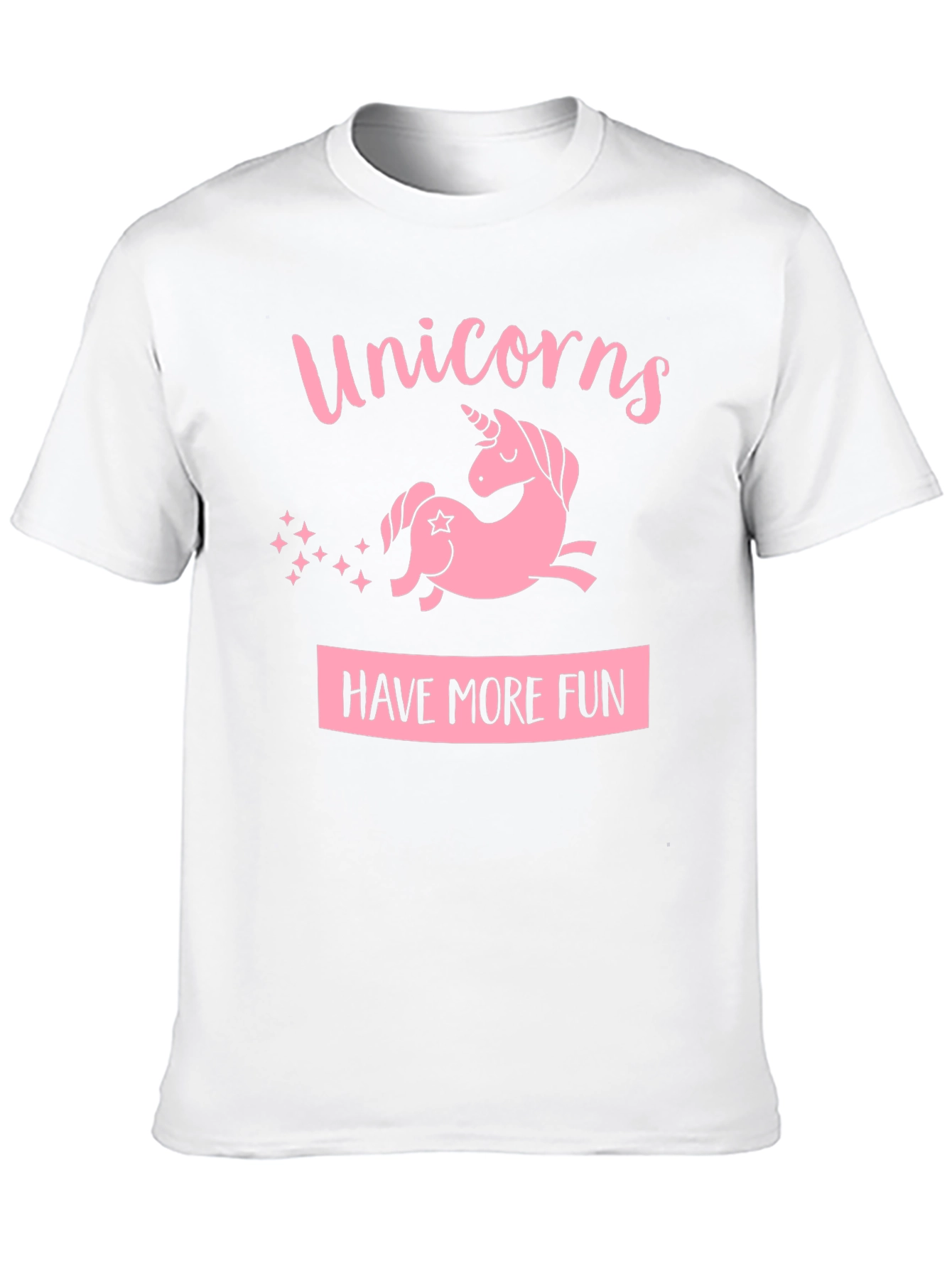 Black Unicorns Have More Fun Black T-Shirt view 10