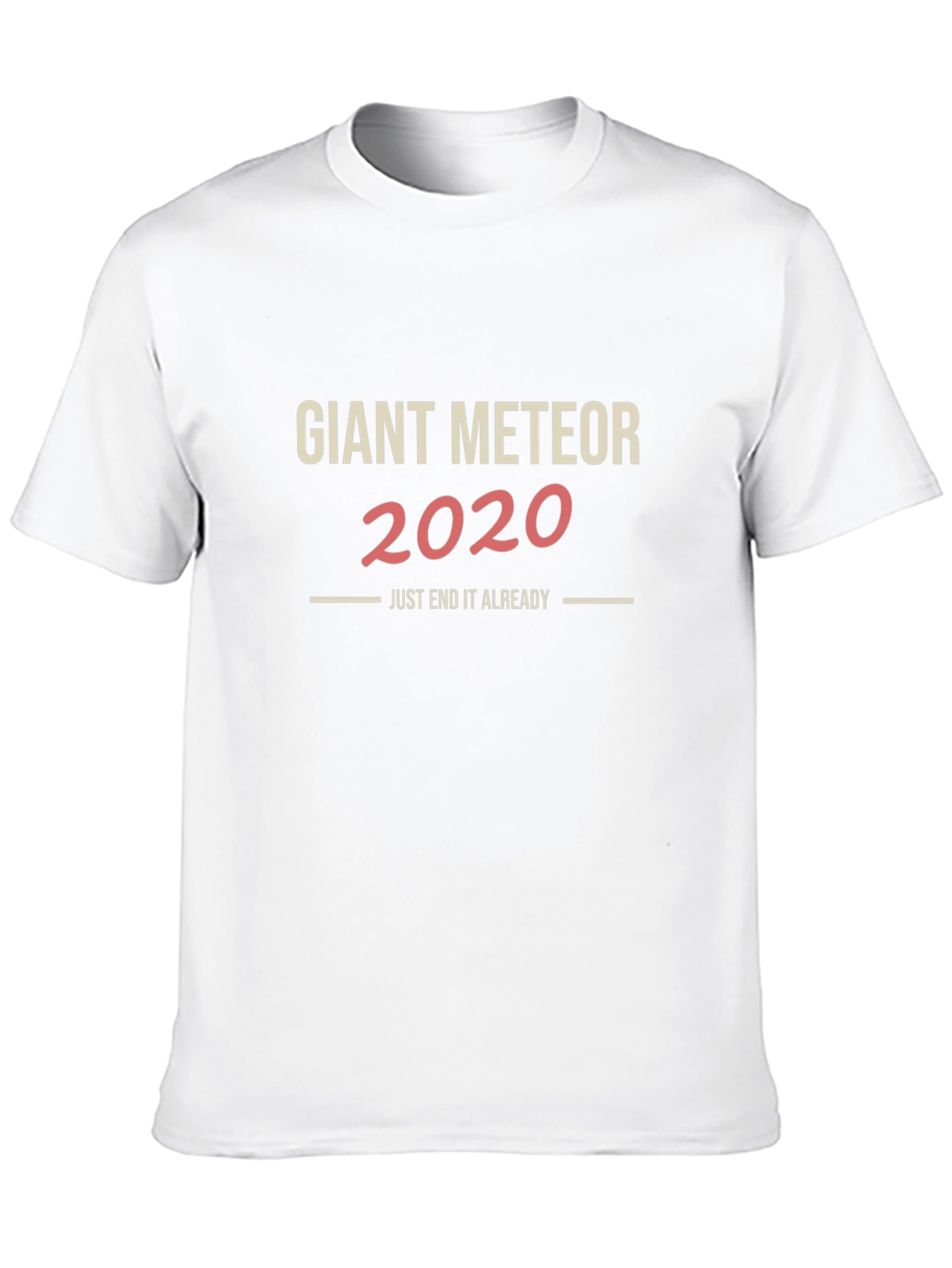 Black Giant Meteor 2020 Graphic Novelty T-Shirt view 10