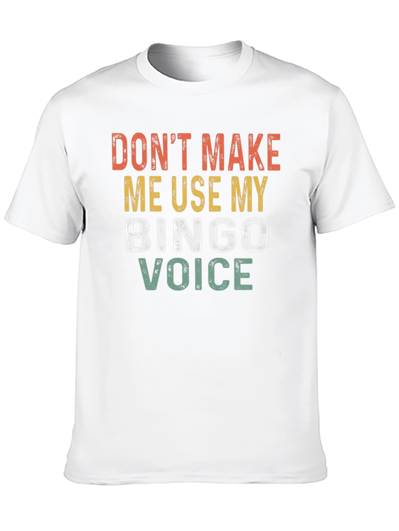 Black Bingo Voice T-Shirt - Funny Bingo Lover Gift view 10