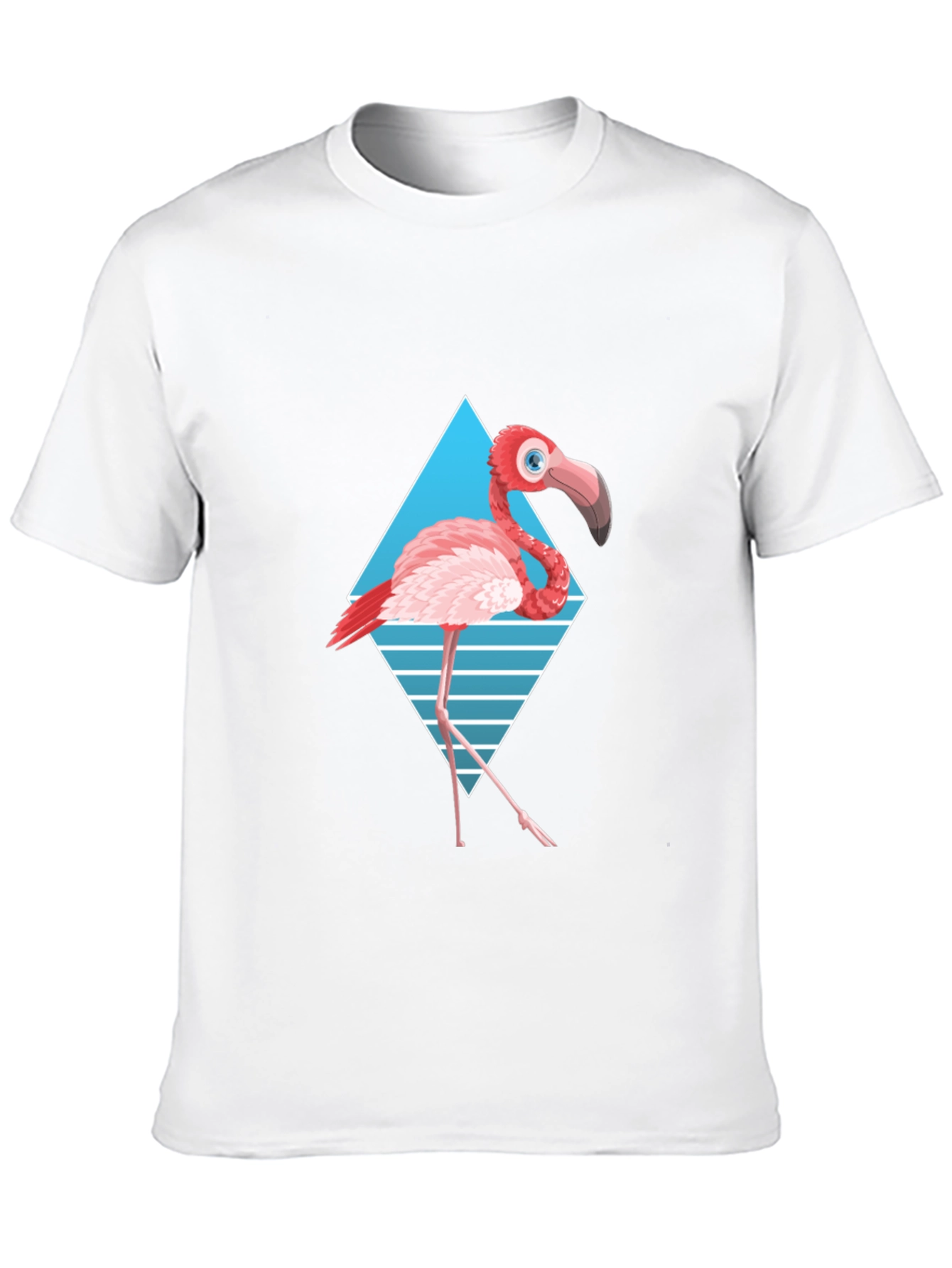 Black Black Flamingo Graphic Tee view 10