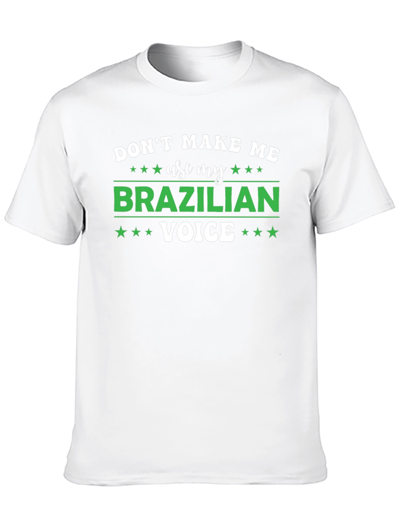 Black Don't Make Me Use My Brazilian Voice T-Shirt view 10