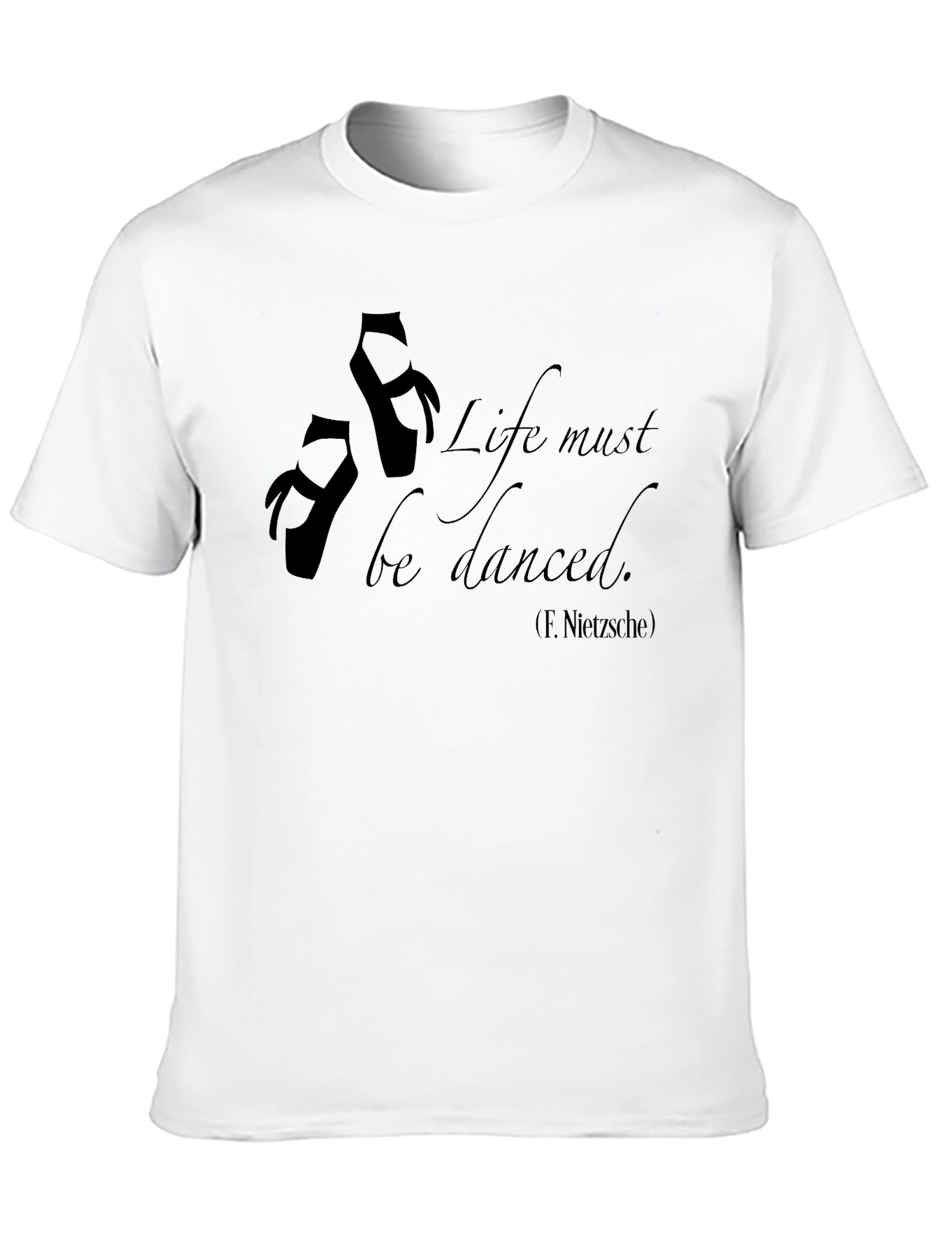Black Life Must Be Danced T-Shirt - Ballet Inspired Tee view 10