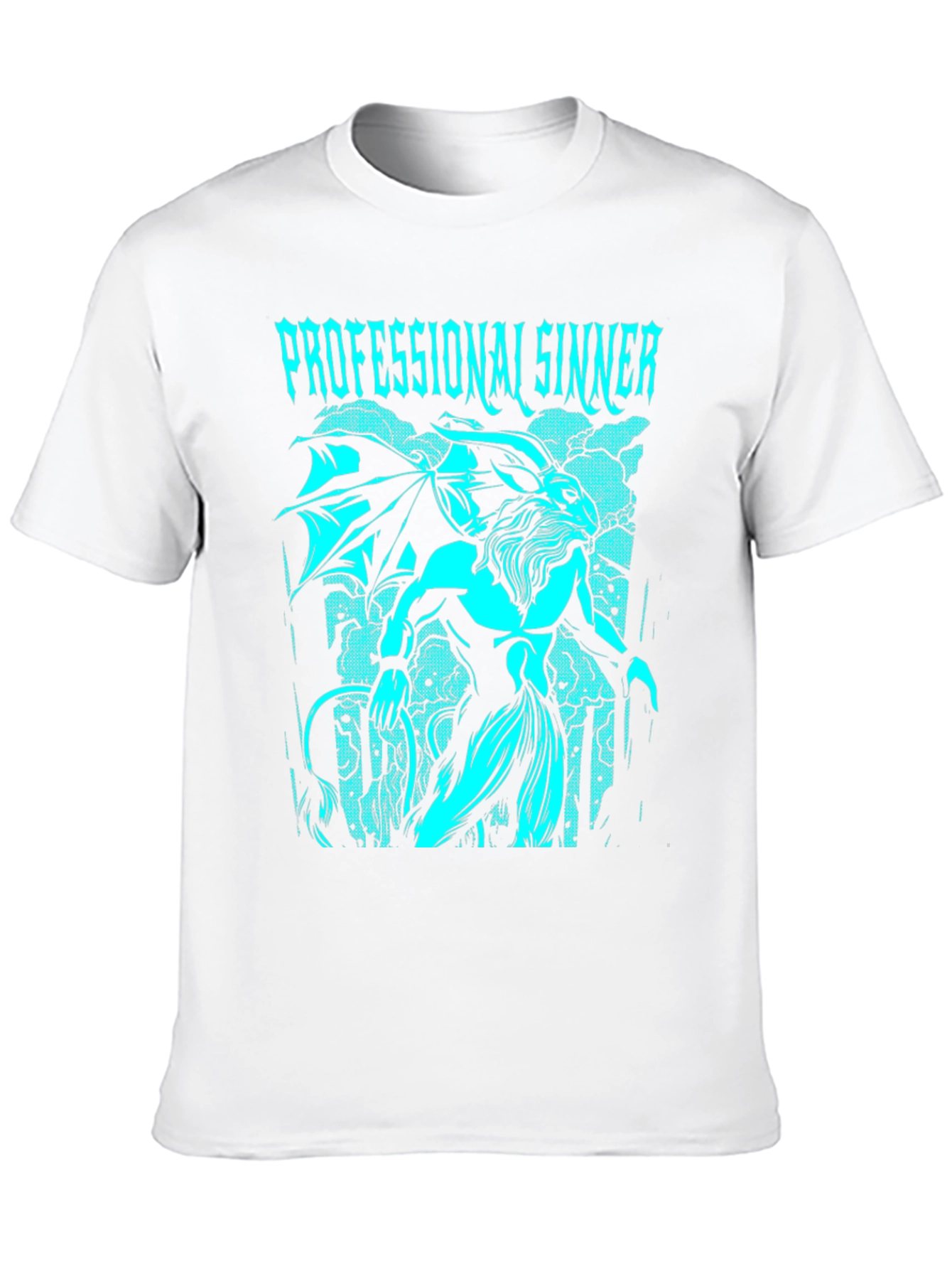 Black Professional Sinner Graphic T-Shirt view 10