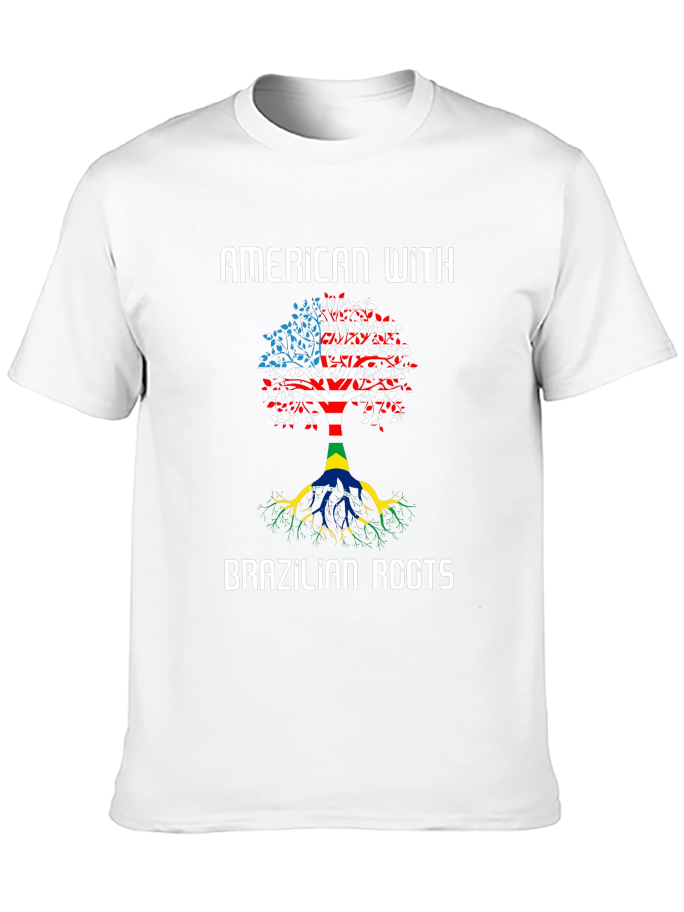 Black American with Brazilian Roots T-Shirt view 10
