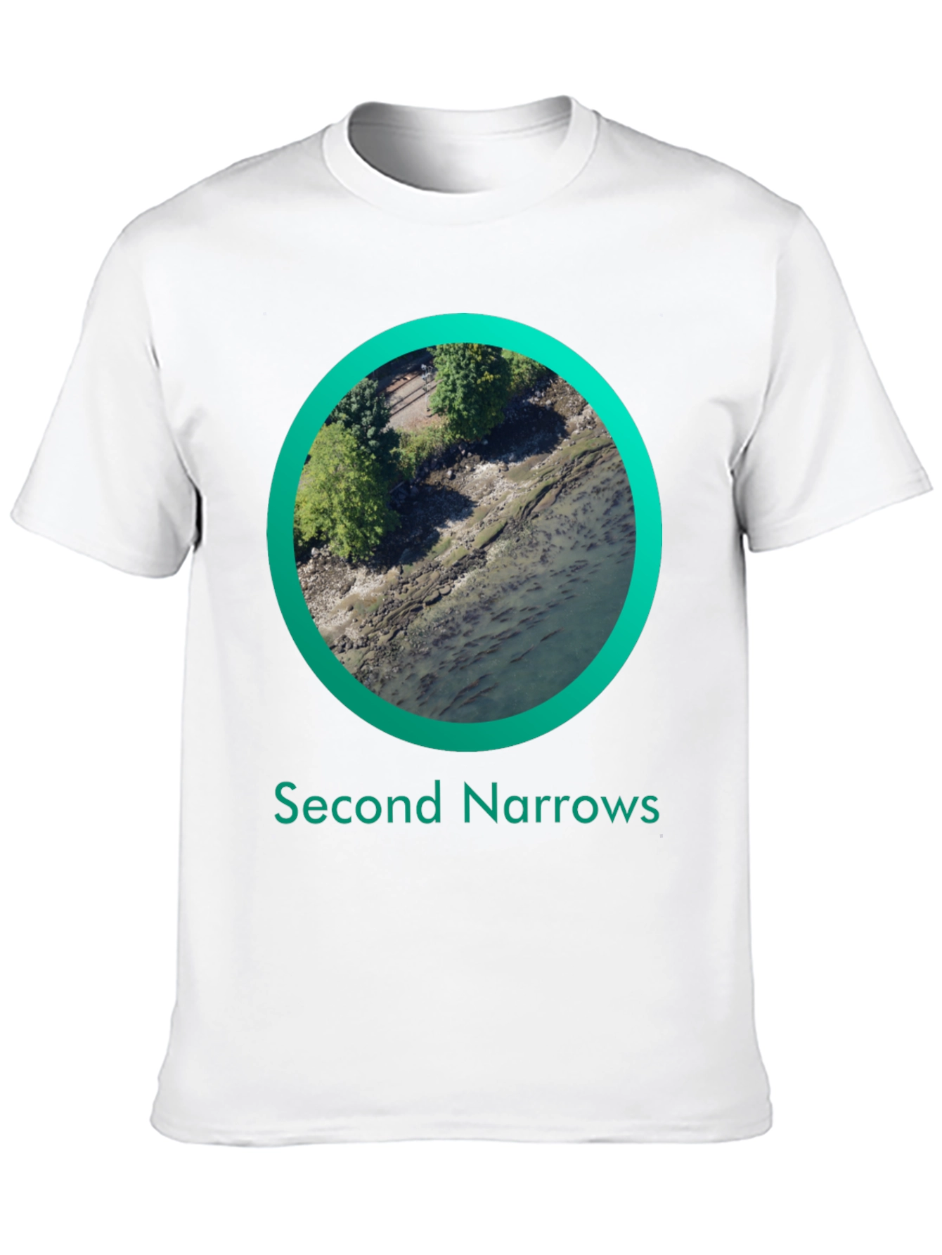 Black Second Narrows Graphic T-Shirt - Black view 10