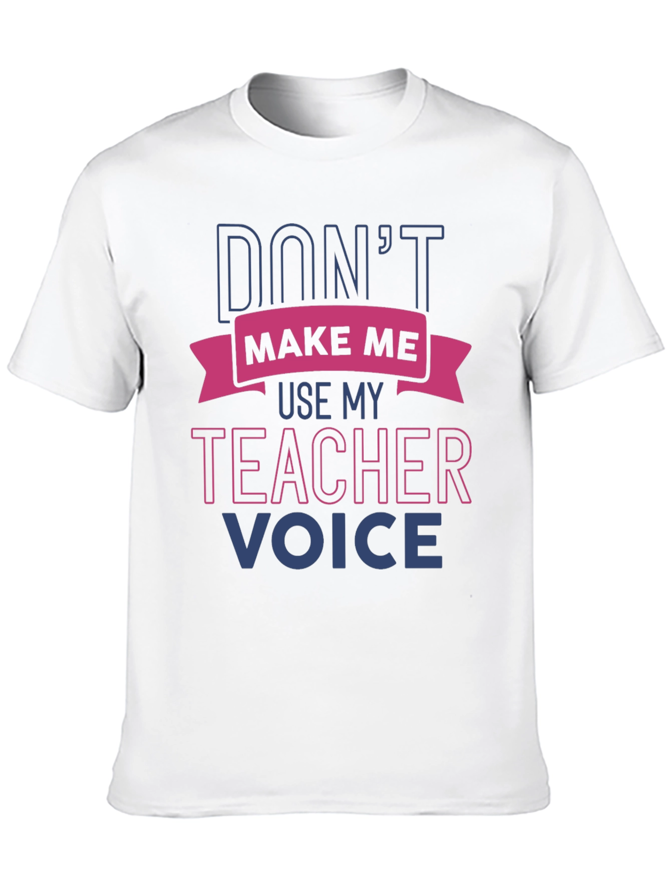 Black Teacher Voice Funny T-Shirt view 10