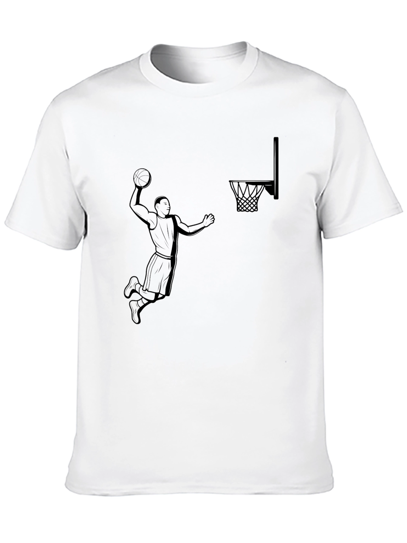 Basketball Dunk Graphic T-Shirt - Stylish Cotton Tee - 10
