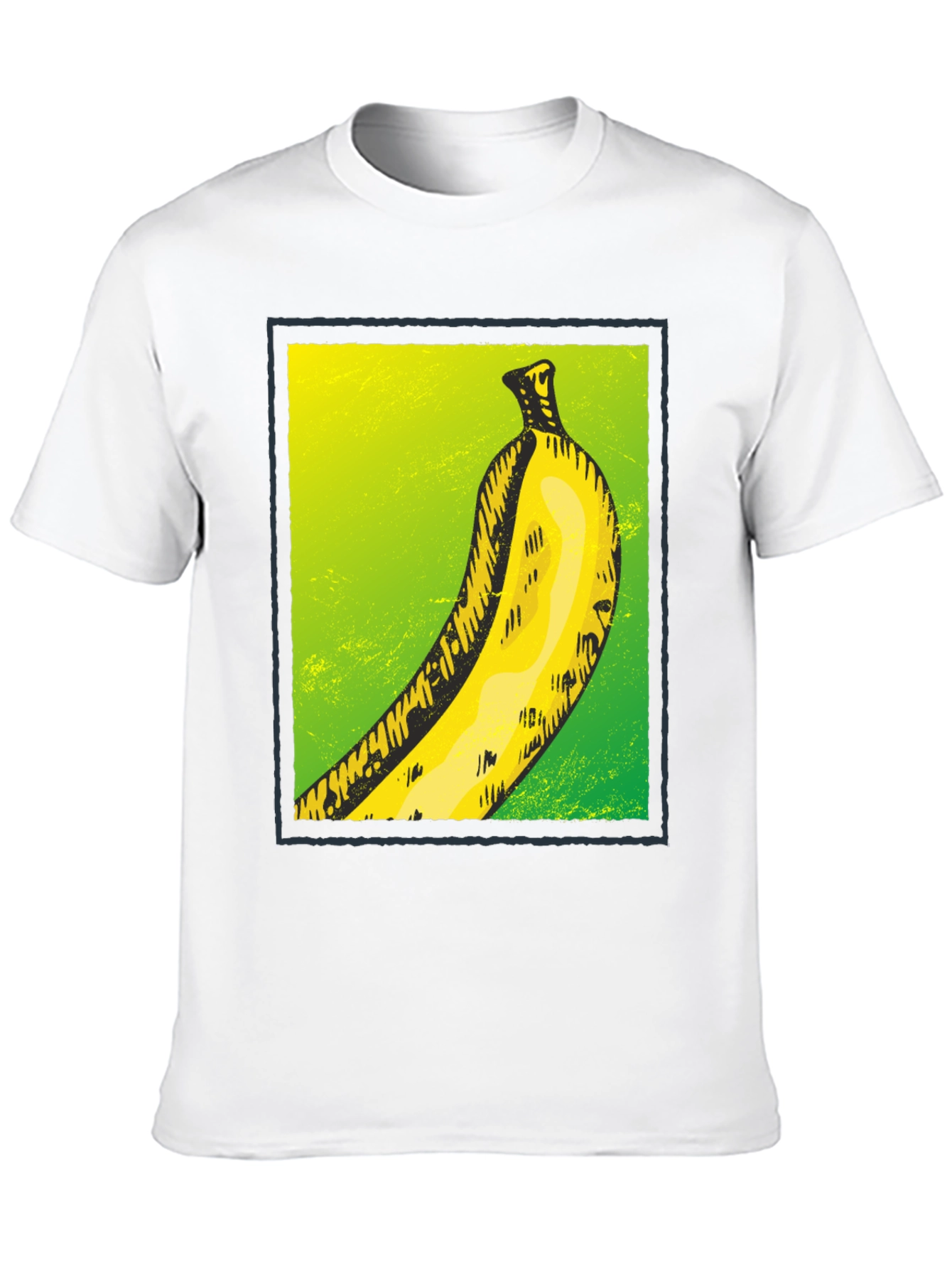Black Banana Graphic Tee - Quirky Fruit Design view 10