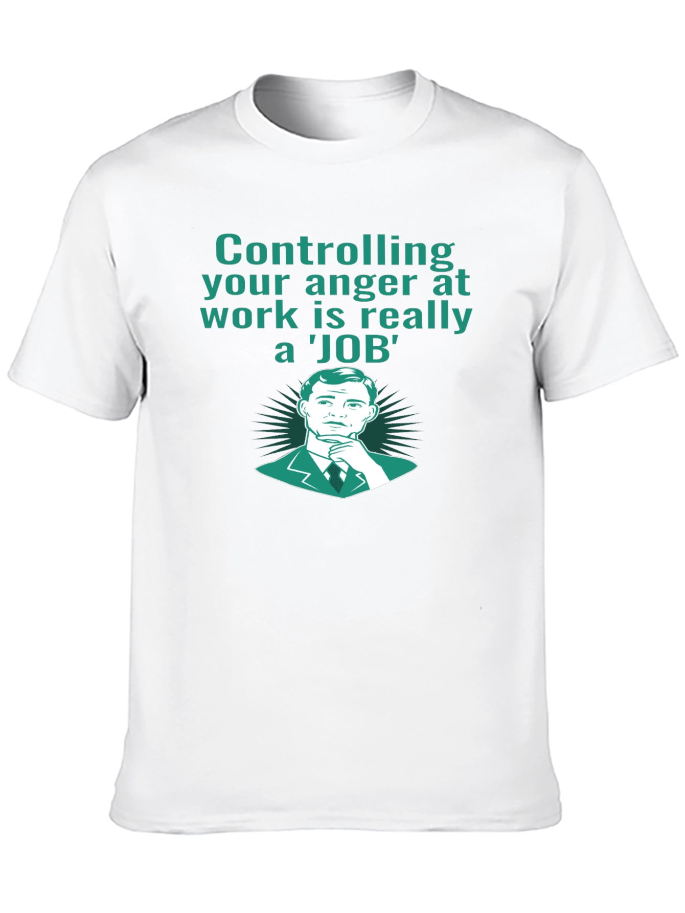 Black Controlling Anger T-Shirt view 10