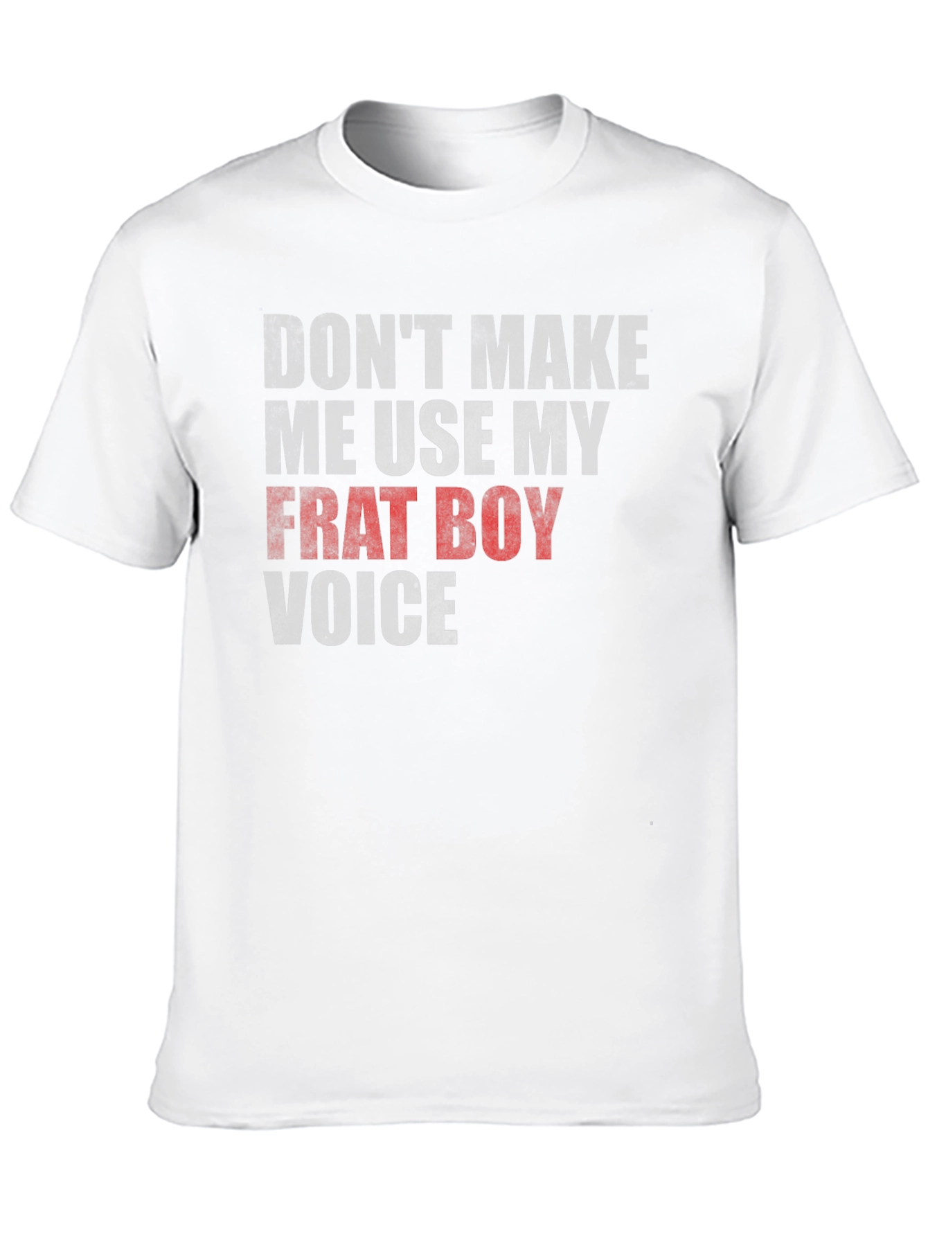 Black Don't Make Me Use My Frat Boy Voice Graphic Tee view 10