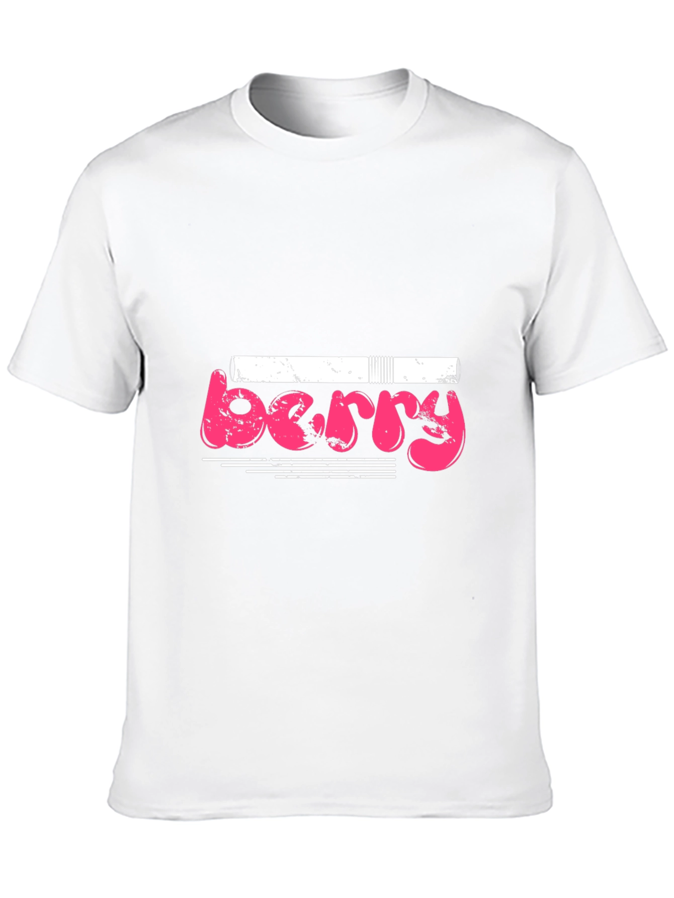 Black Berry Graphic Black T-Shirt view 10