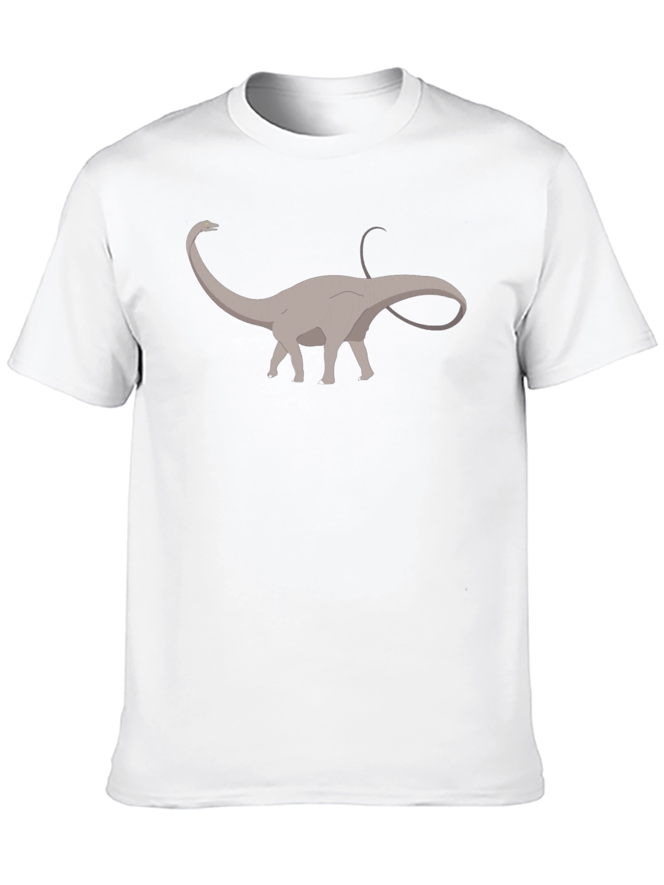 Black Dinosaur Graphic Tee - Black Cotton T-Shirt view 10