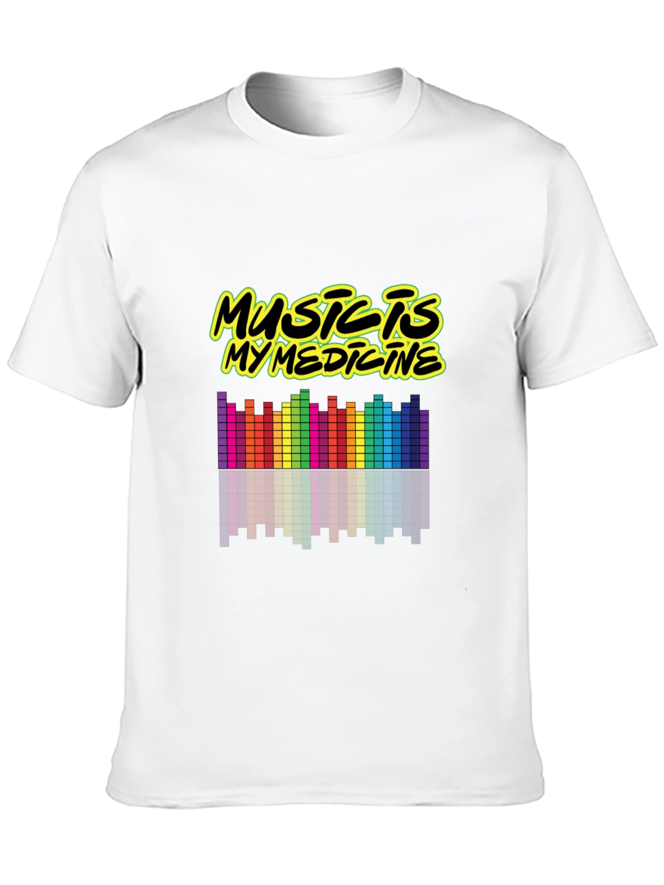 Black Music is My Medicine Graphic T-Shirt view 10