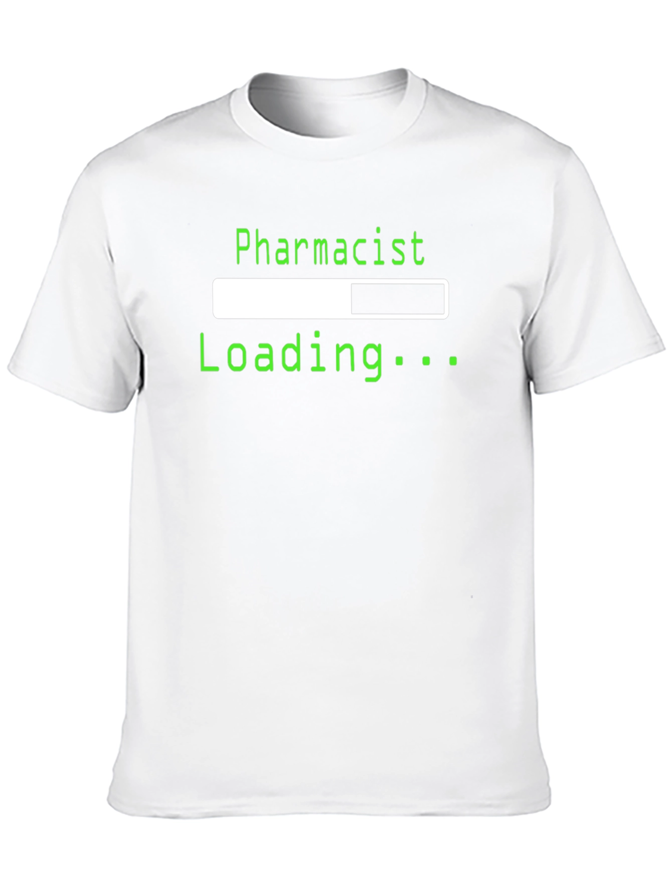 Black Pharmacist Loading T-Shirt - Funny Pharmacy Student Gift view 10