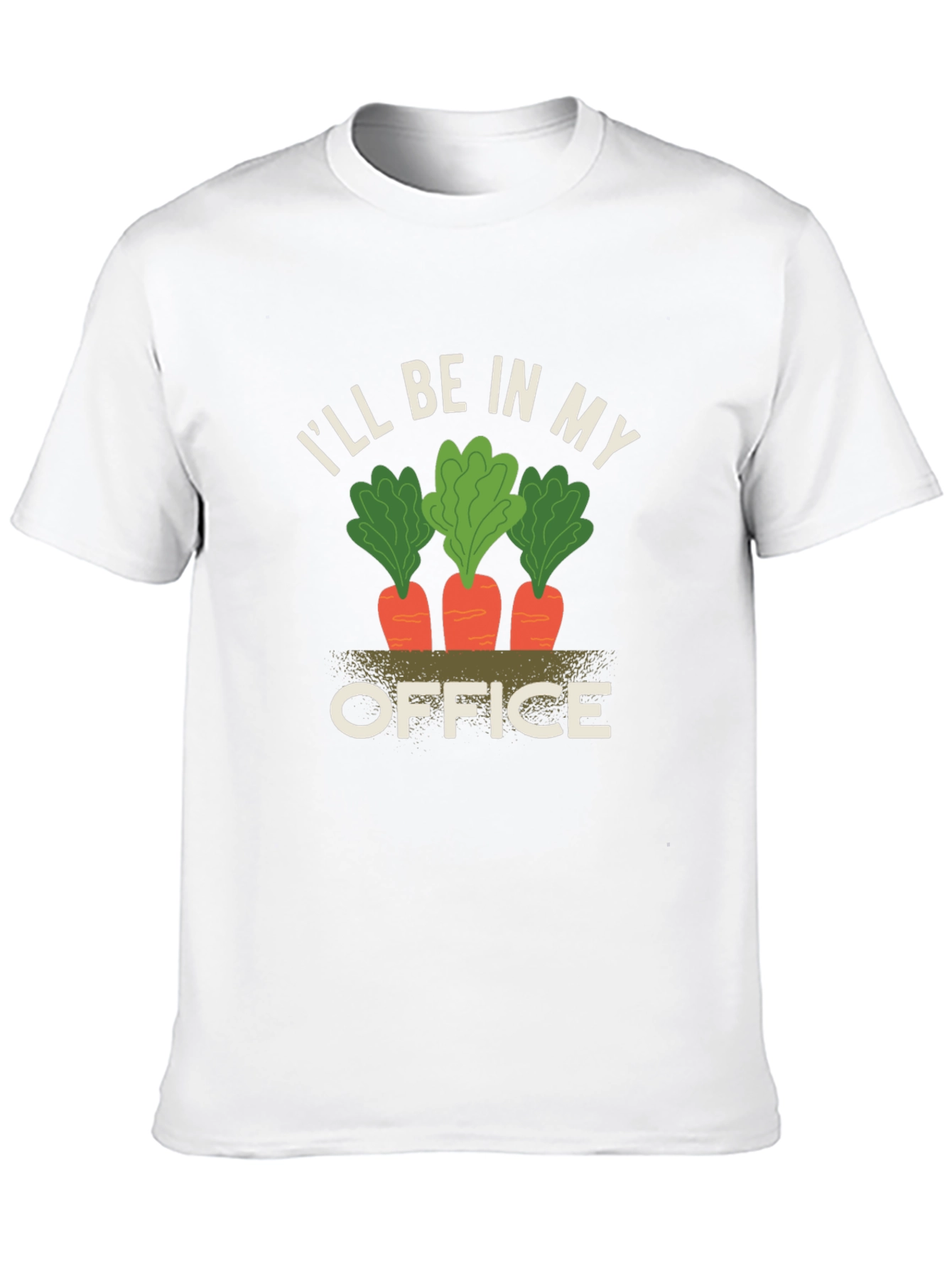 Black Gardener's Office T-Shirt - Black view 10