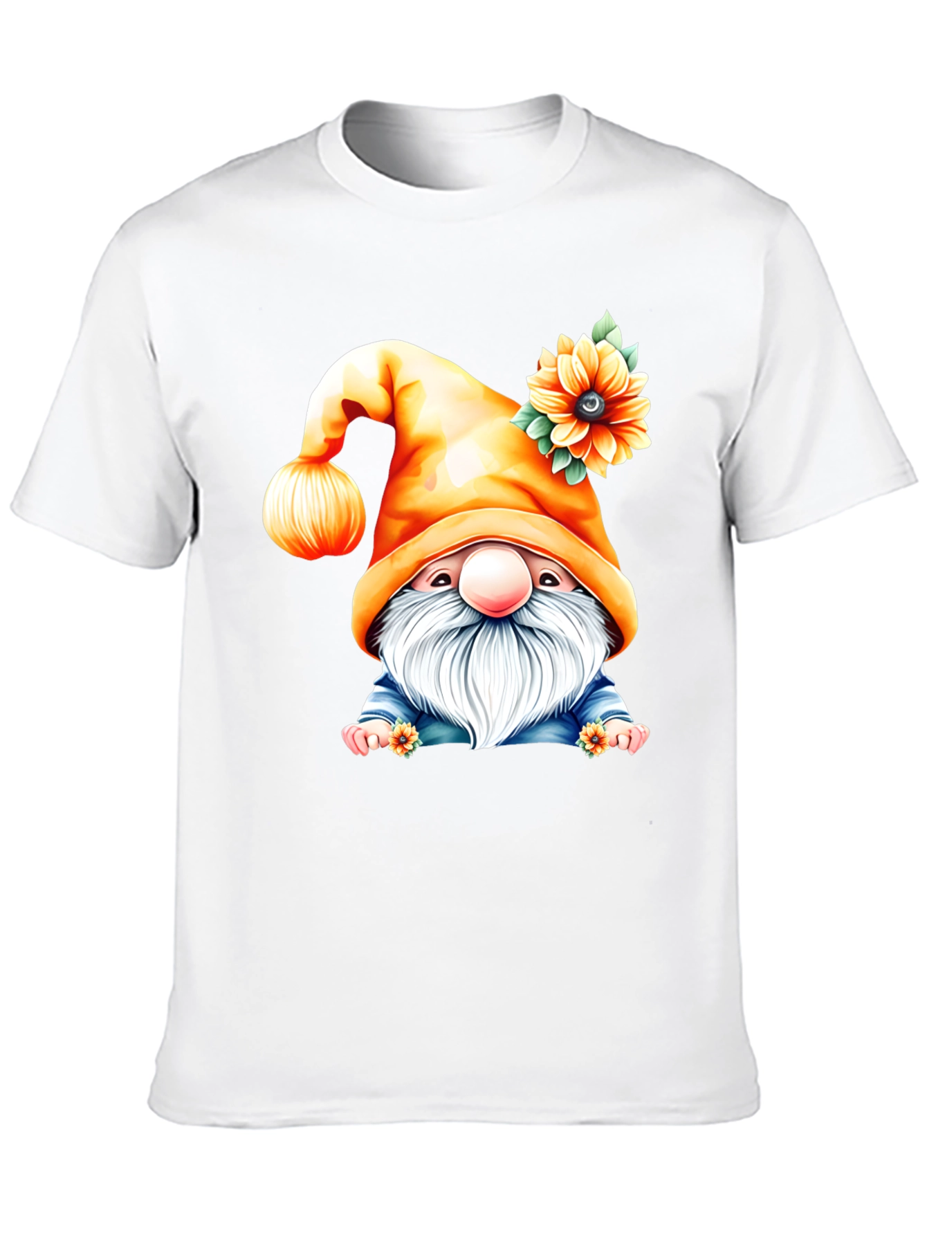 Sunflower Gnome Graphic T-Shirt - 10