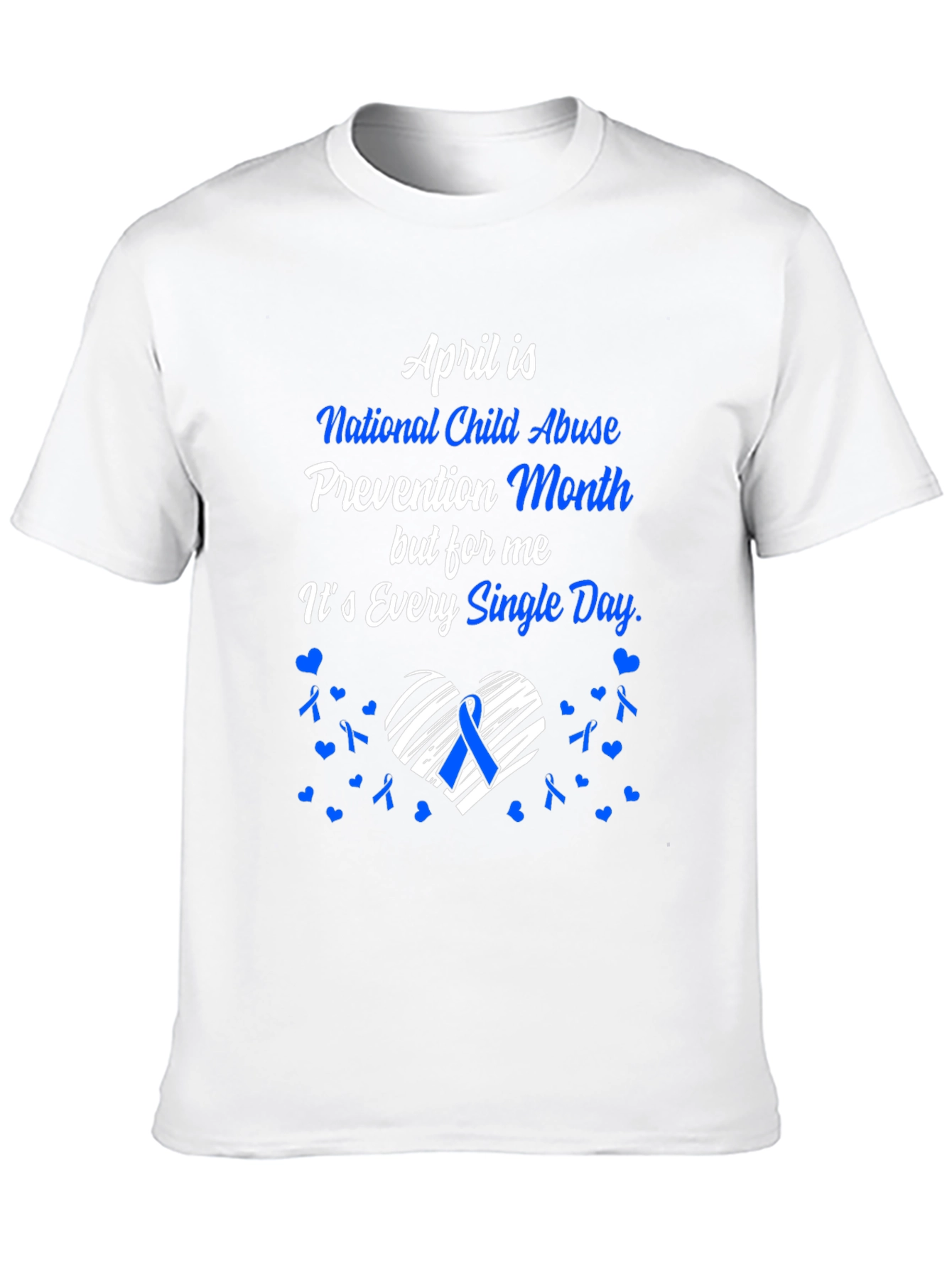 Child Abuse Prevention Month T-Shirt - 10