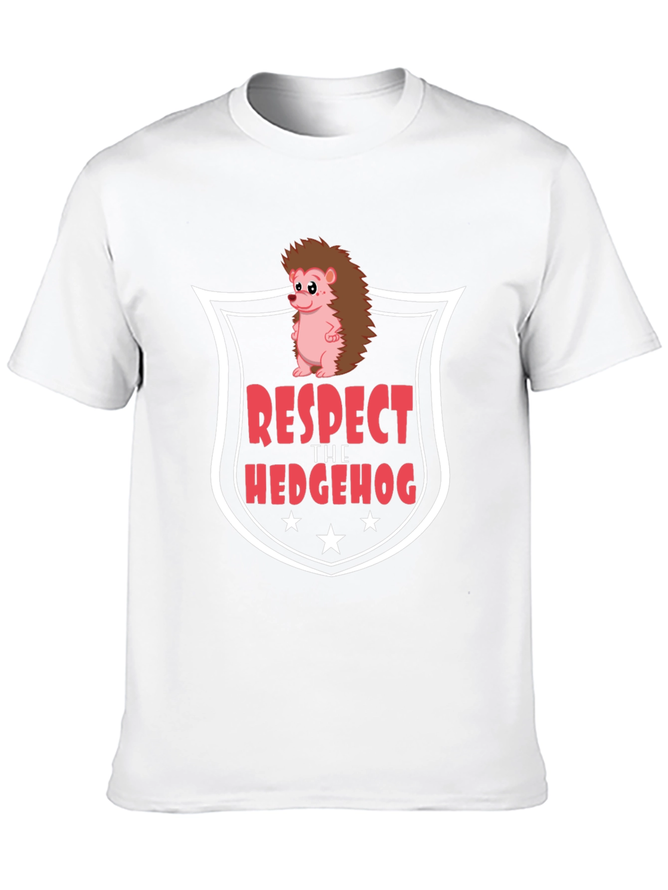 Black Respect the Hedgehog Graphic Tee view 10