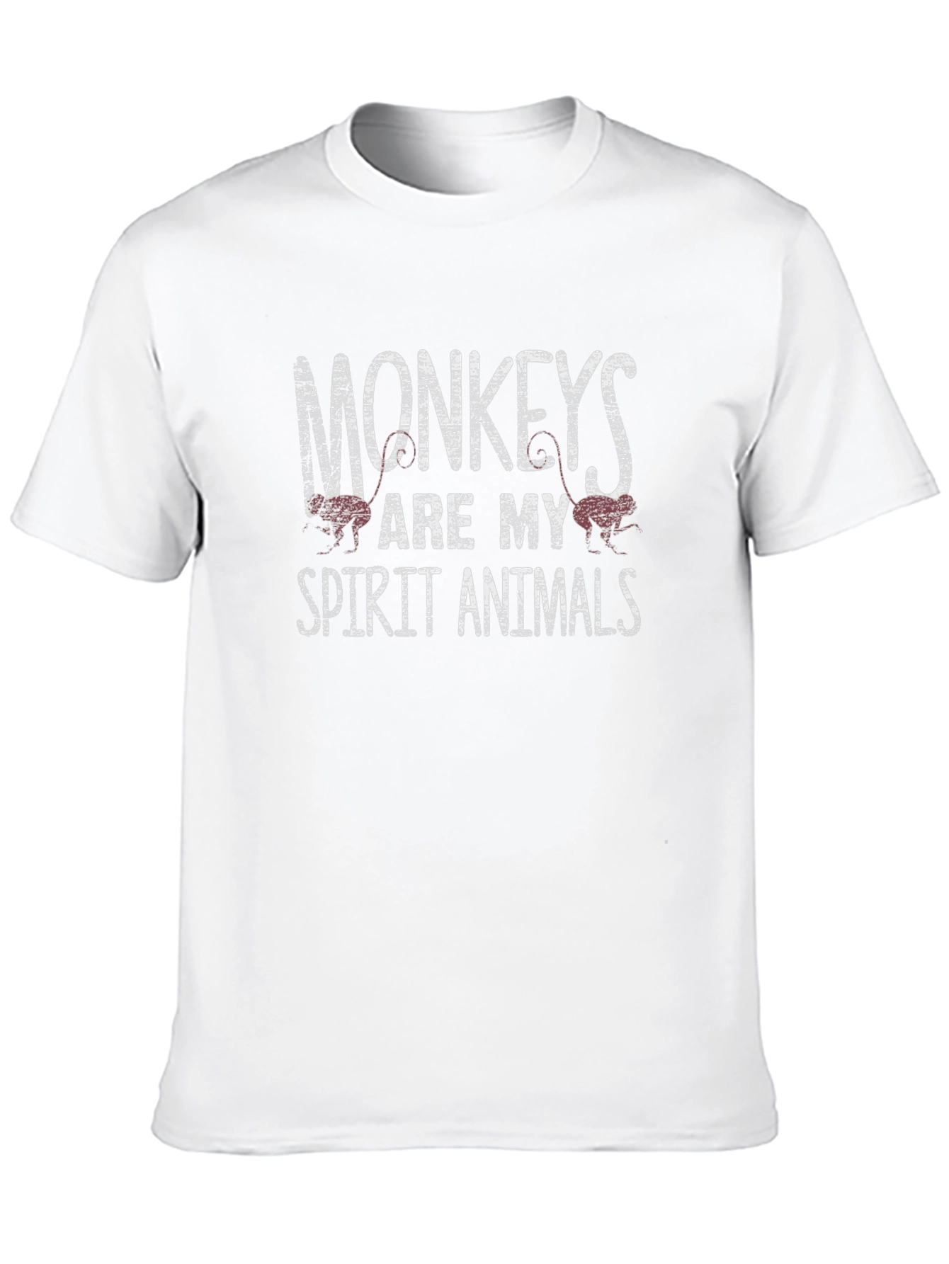 Black Monkeys Are My Spirit Animals T-Shirt view 10