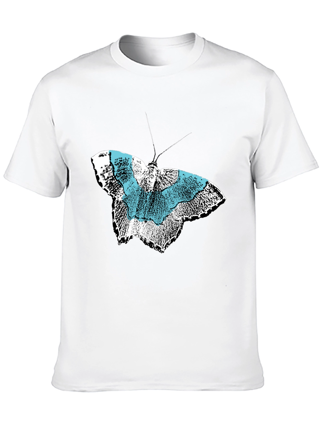 Black Butterfly Graphic Black T-Shirt view 10