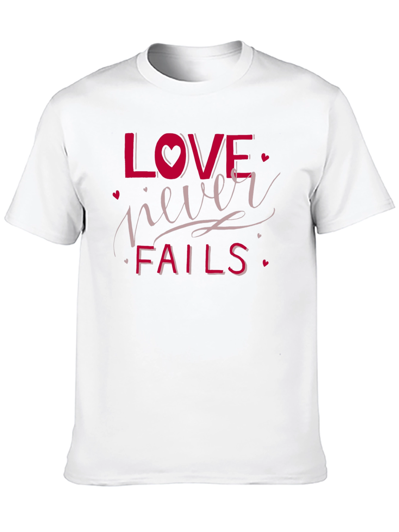Black Love Never Fails Graphic Tee view 10