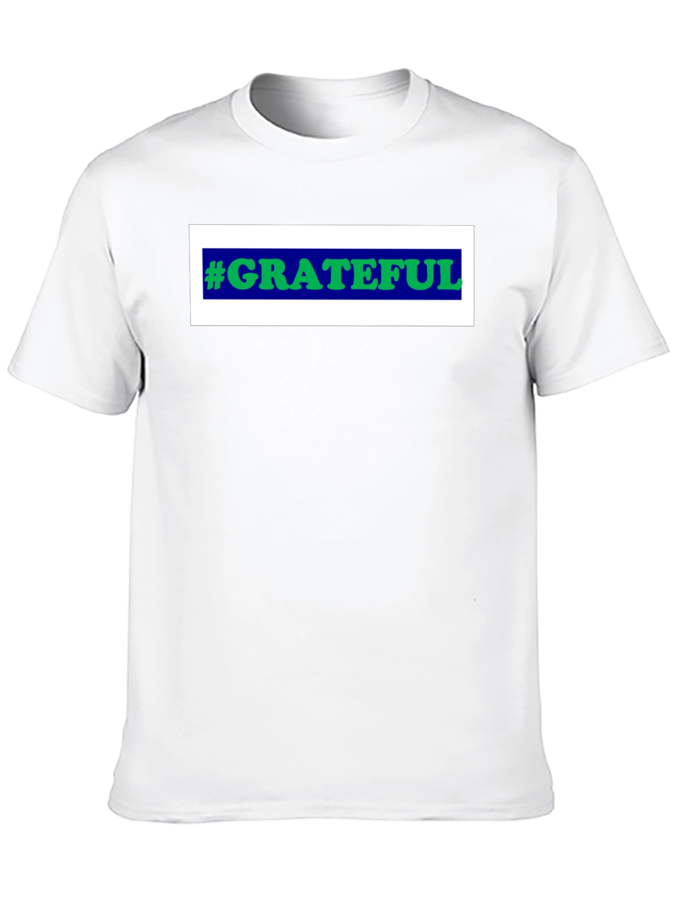 Black #Grateful Graphic Tee - Trendy Black T-Shirt view 10