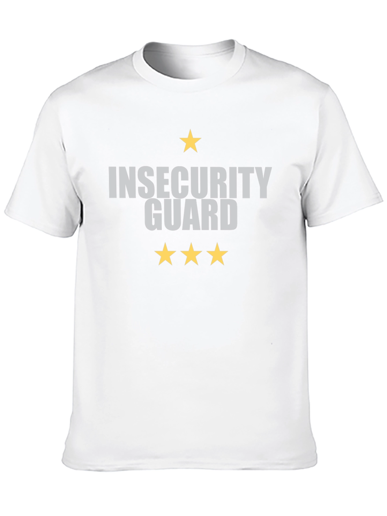 Black Insecurity Guard Graphic T-Shirt view 10