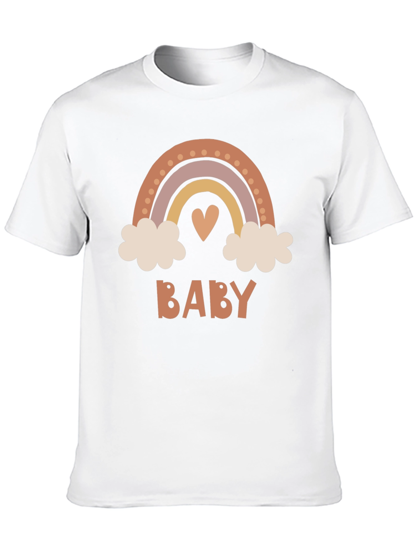 Boho Baby Rainbow Graphic Tee - 10