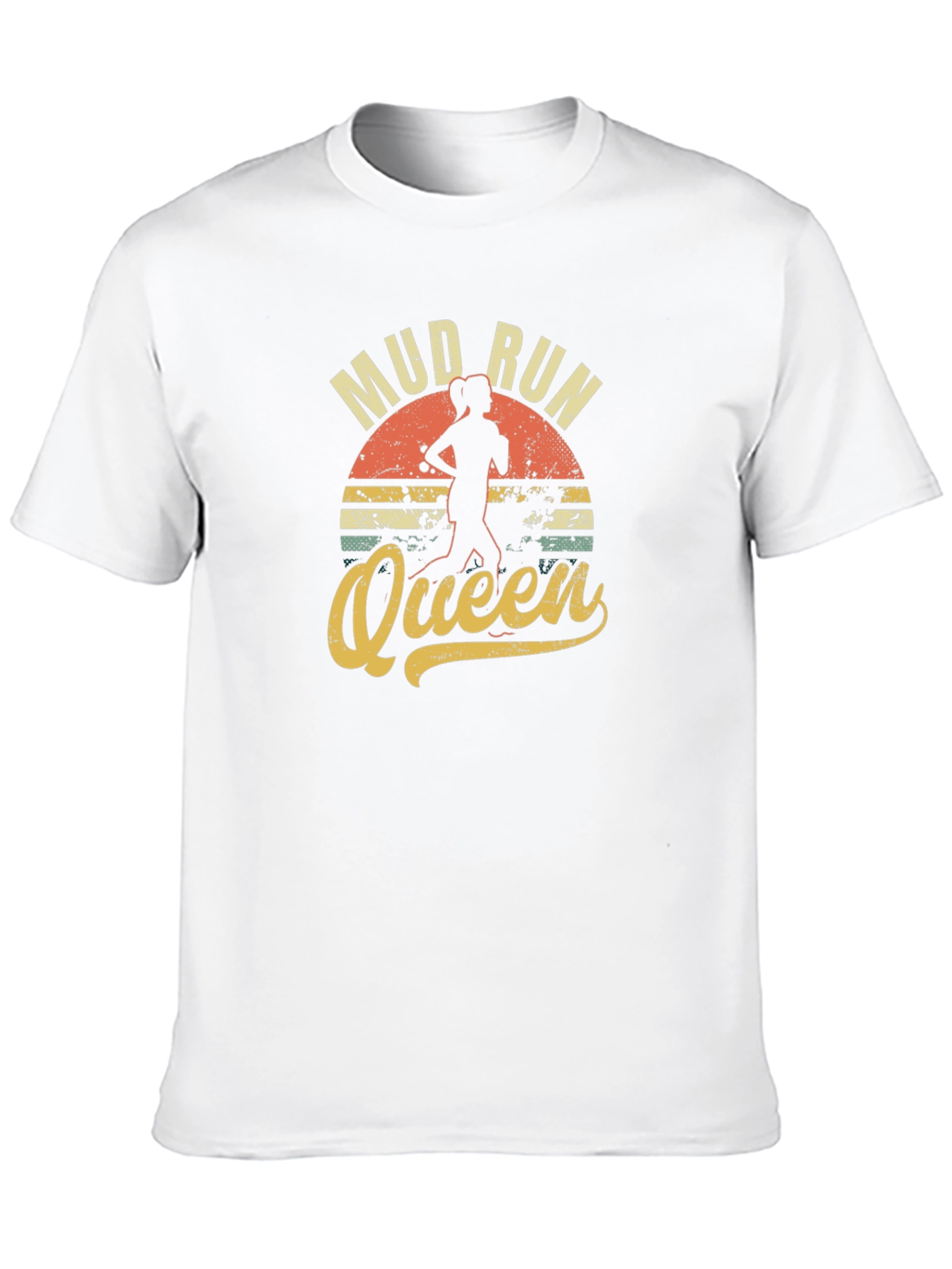 Black Mud Run Queen Graphic T-Shirt view 10