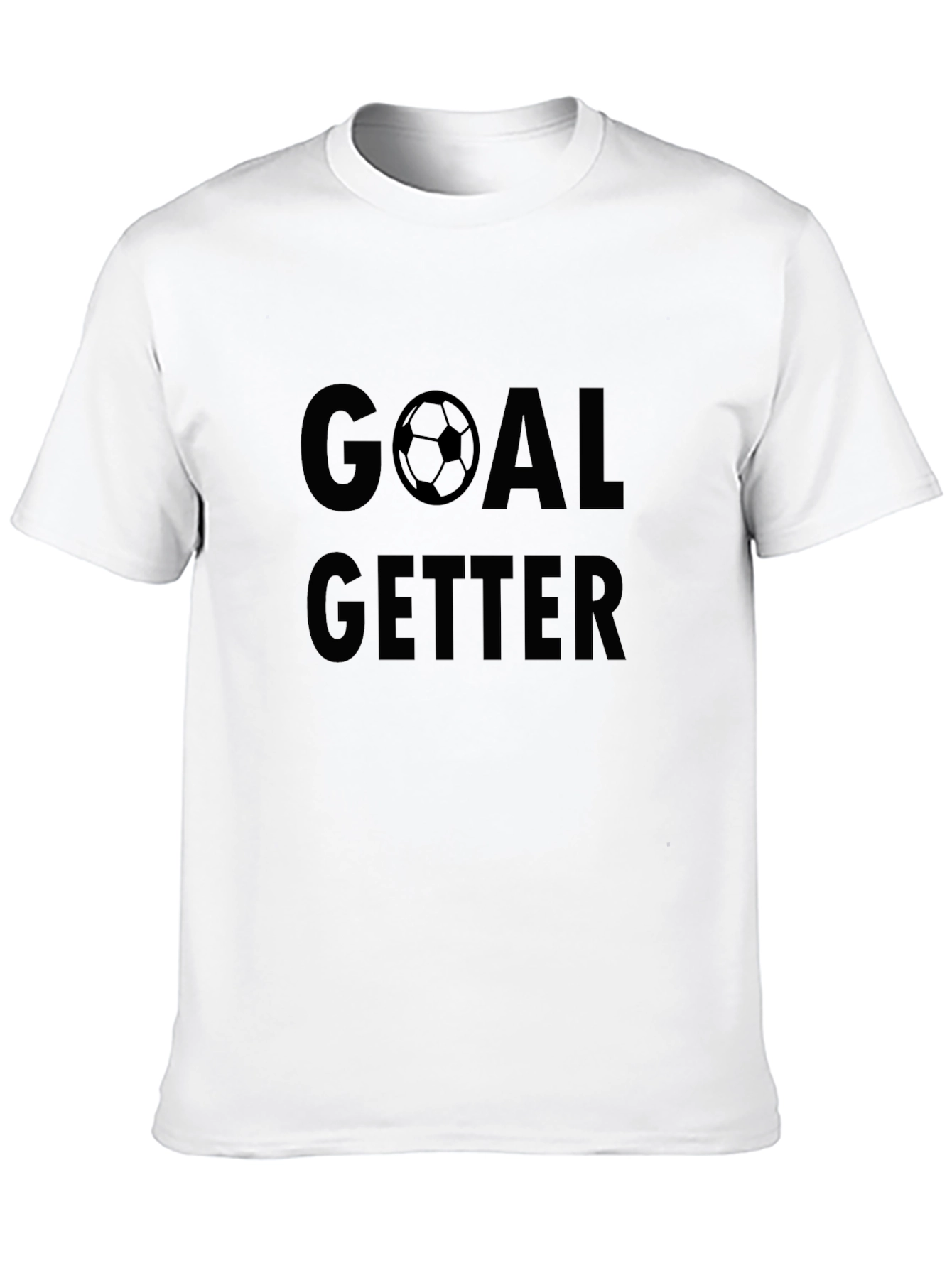 Goal Getter Black Graphic Tee - Soccer Lover Gift - 10