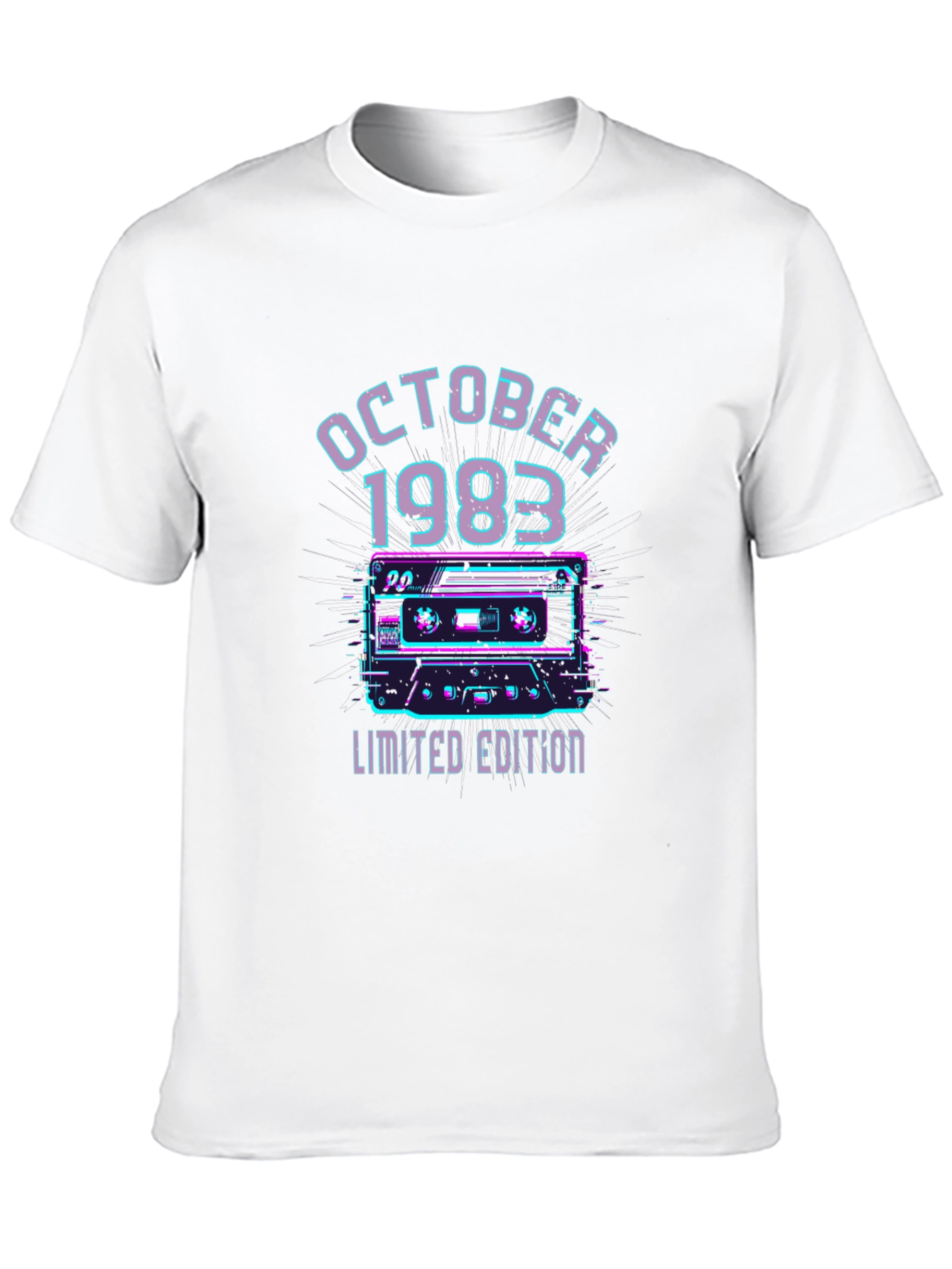 Black October 1983 Limited Edition Cassette Tape Graphic Tee view 10