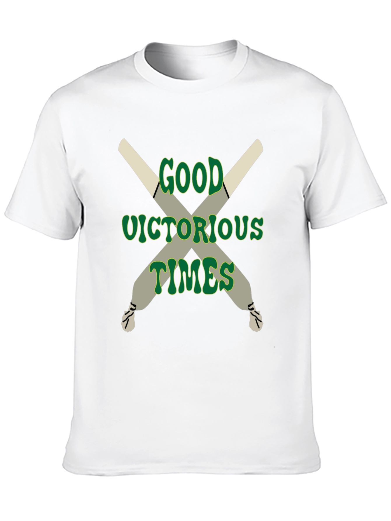 Black Good Victorious Times Graphic T-Shirt view 10