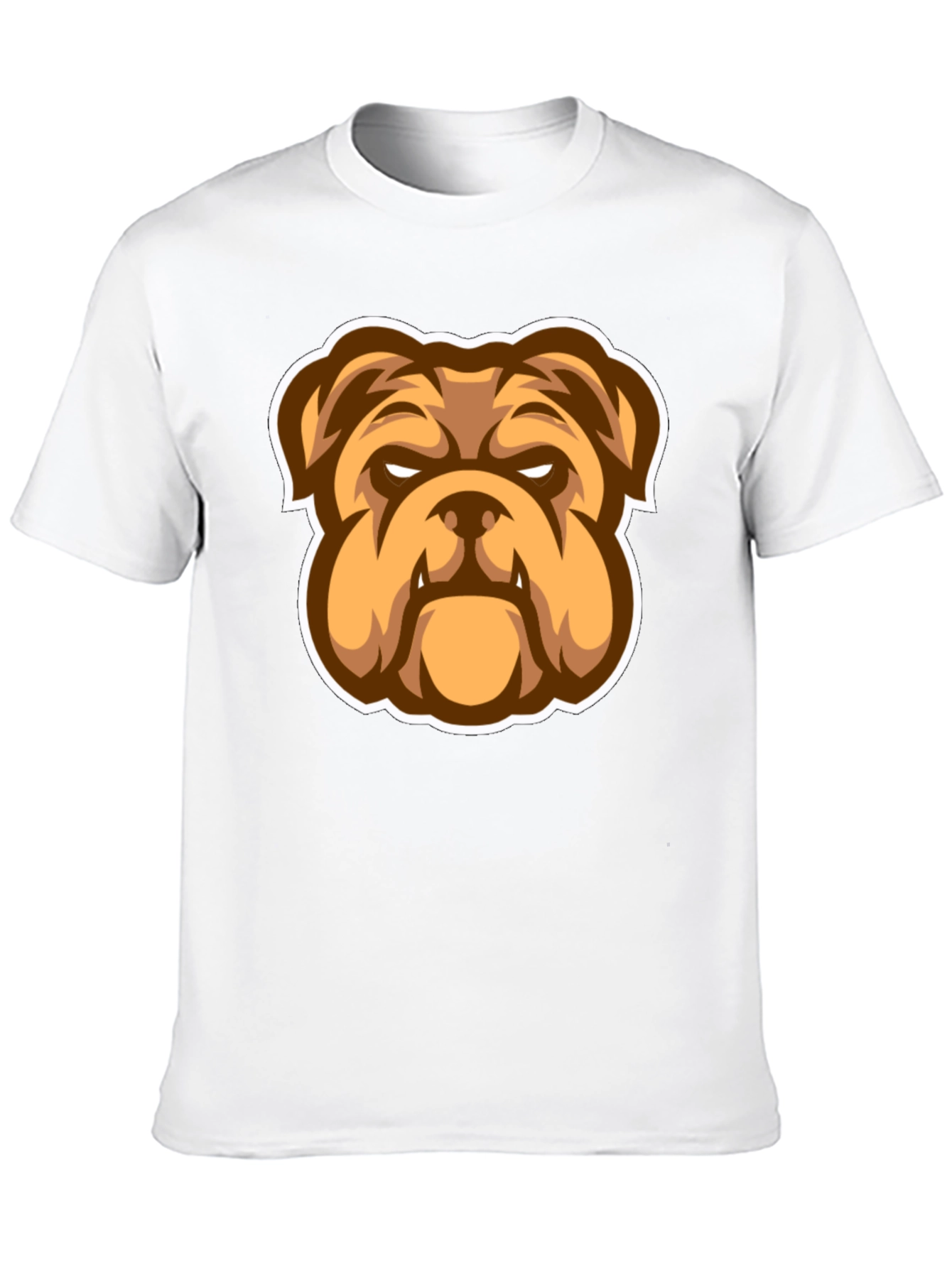 Black Bulldog Graphic Black T-Shirt - Stylish Men's Tee view 10