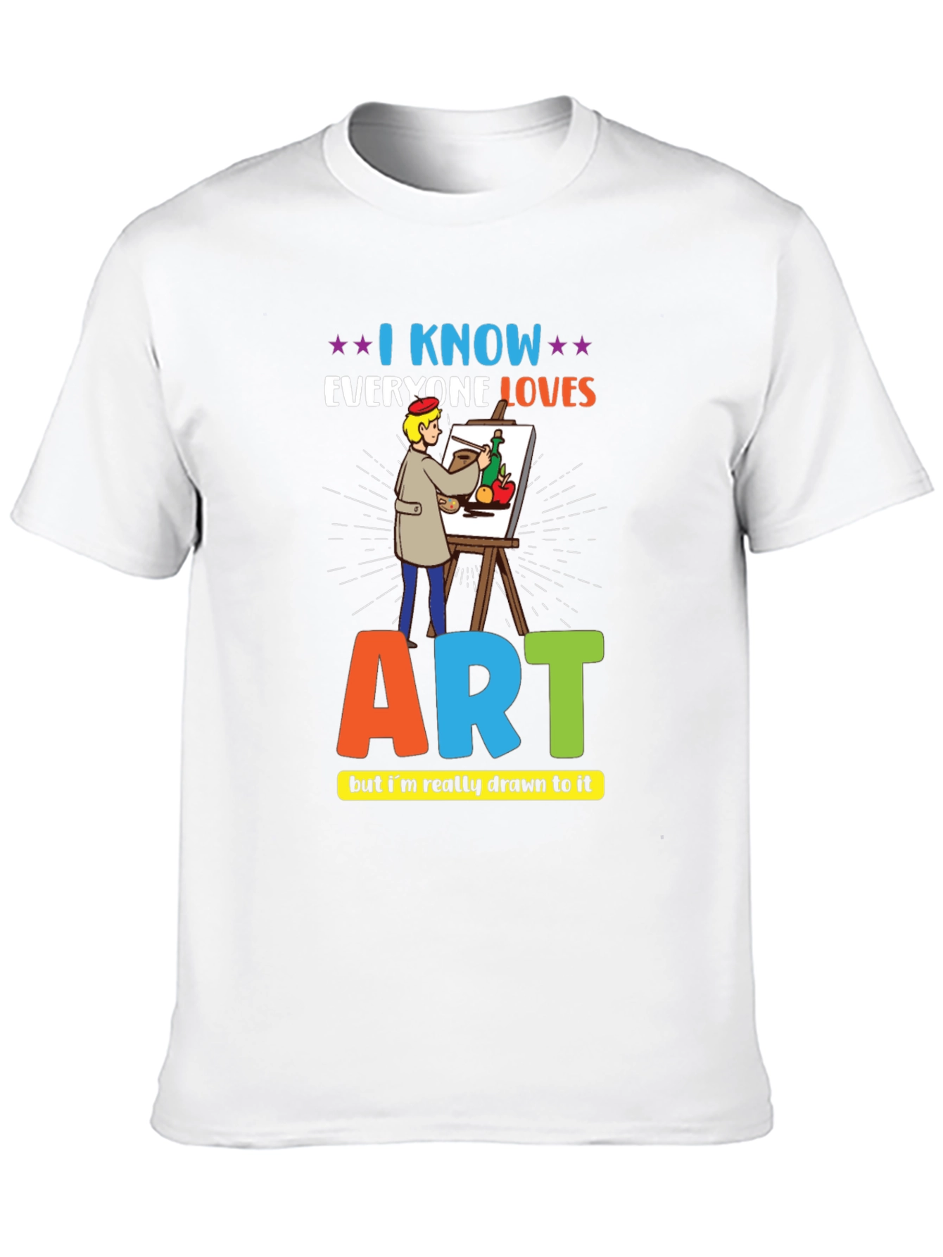 Black Artist Graphic T-Shirt - Art Lover Tee view 10