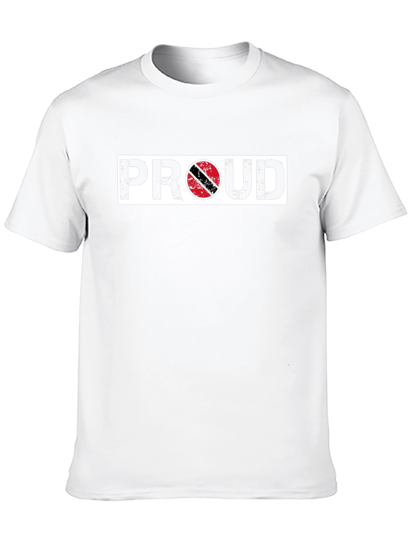 Black Proud Trinidad & Tobago Flag T-Shirt view 10