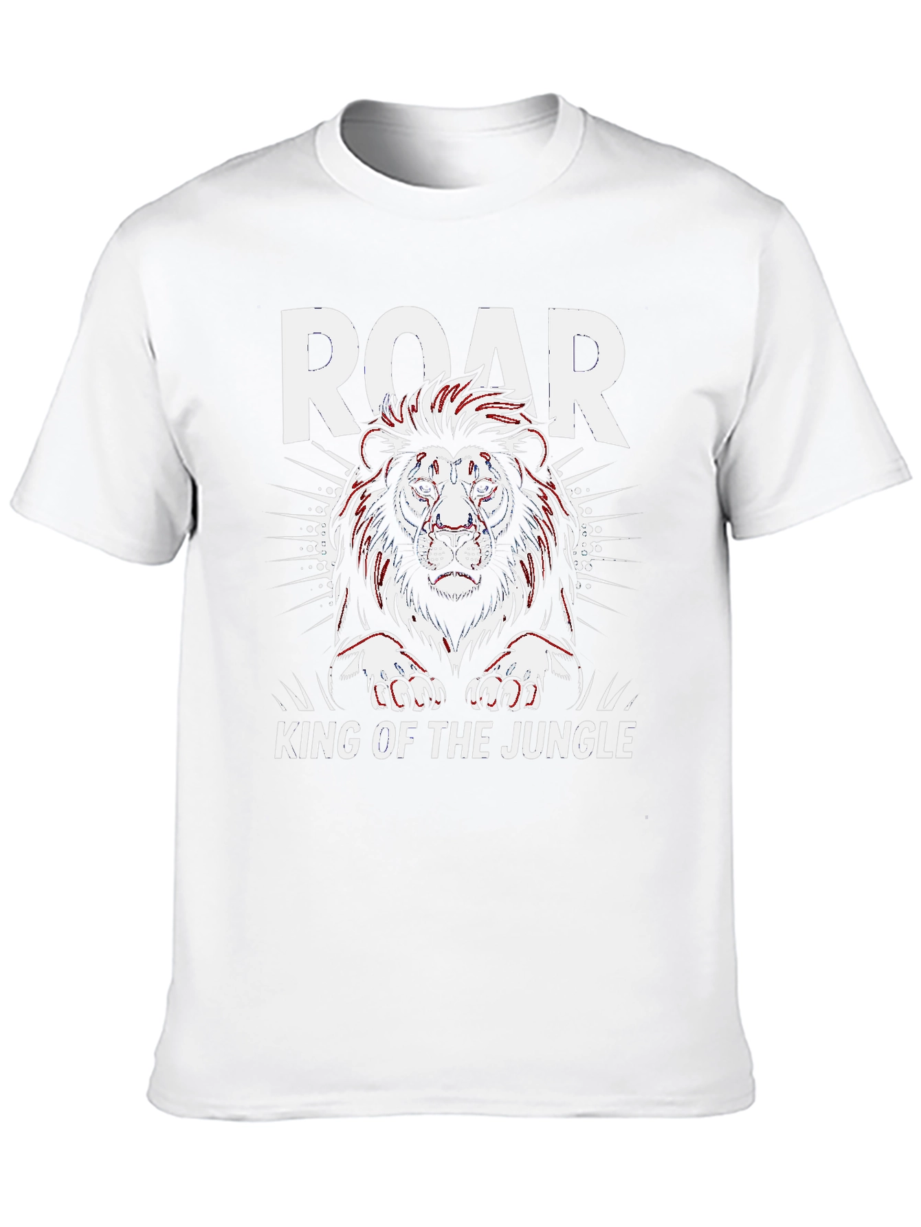Black Roar Lion King T-Shirt - Jungle Pride view 10