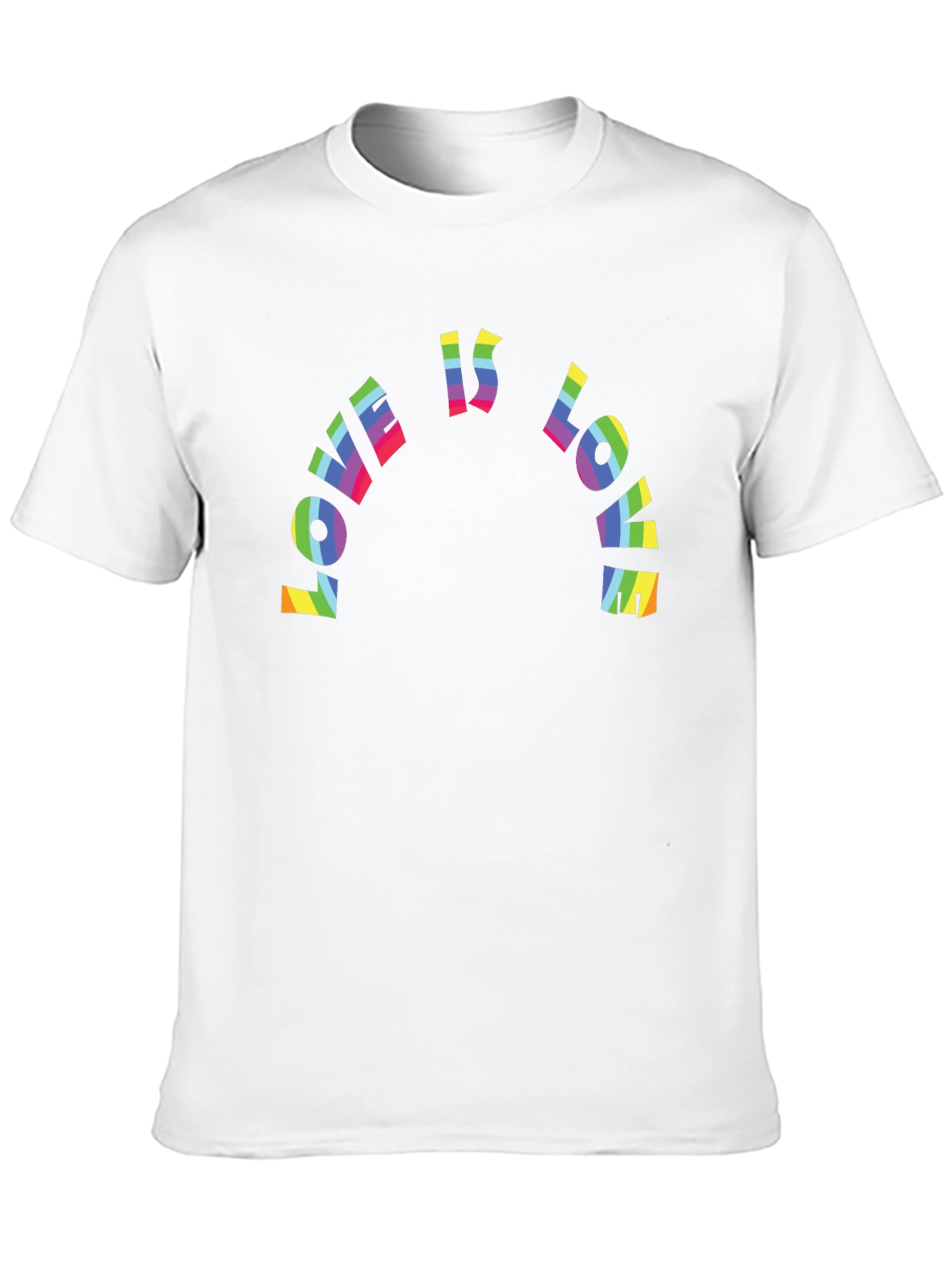 Black Love Is Love Rainbow Pride T-Shirt view 10