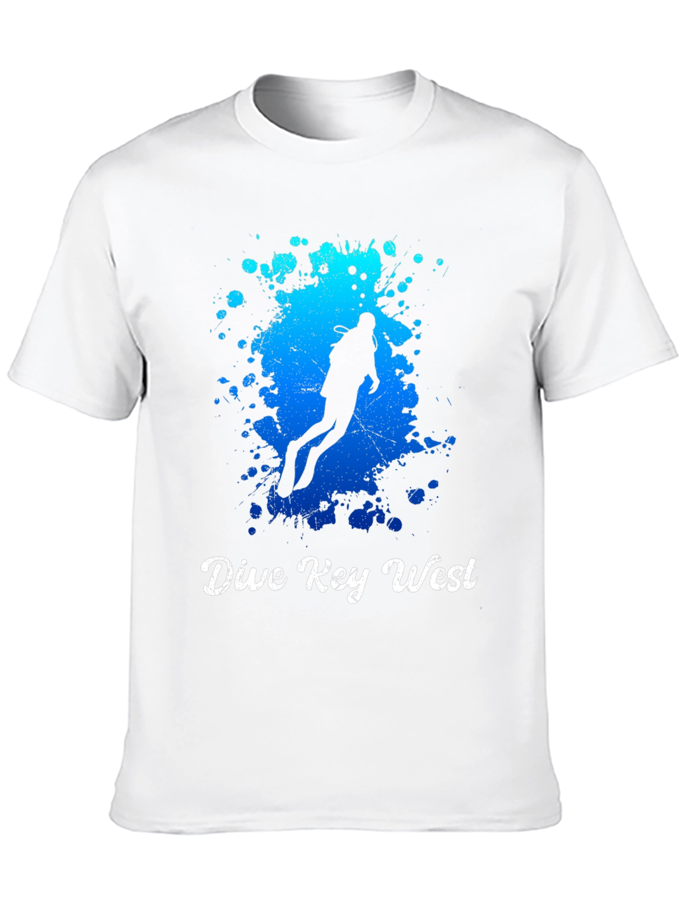 Dive Key West T-Shirt - Scuba Diver Graphic - 10