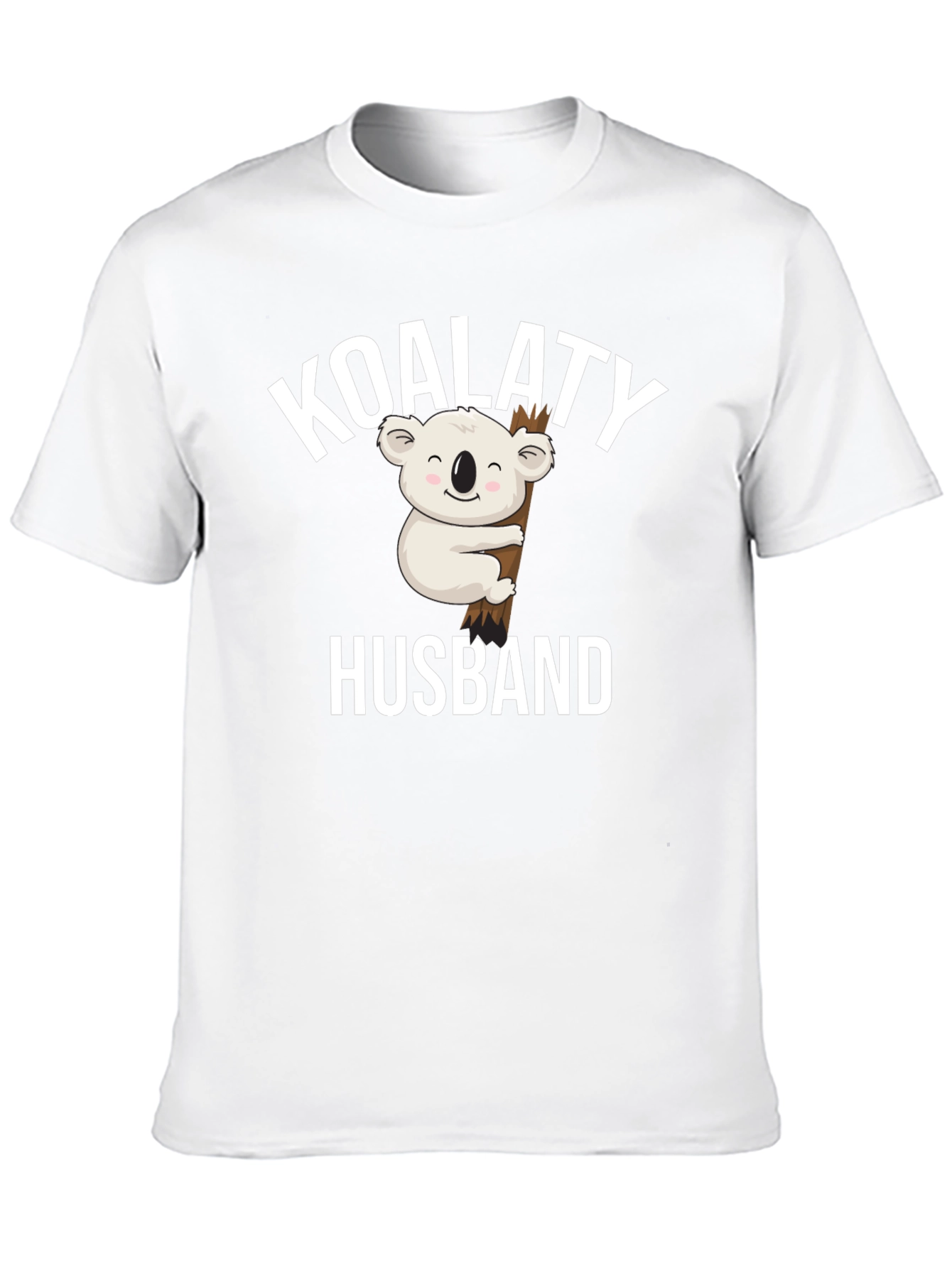 Black Koalaty Husband Graphic T-Shirt Funny Koala Tee view 10