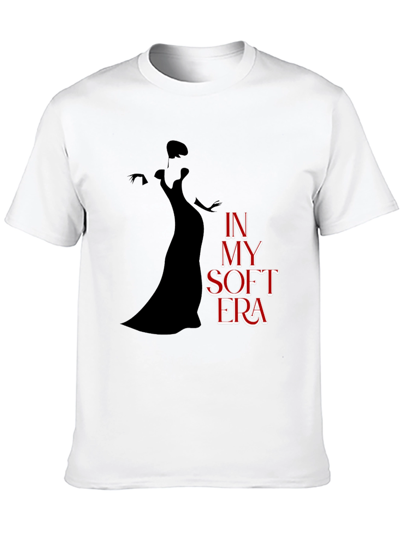 Black In My Soft Era Graphic Tee view 10