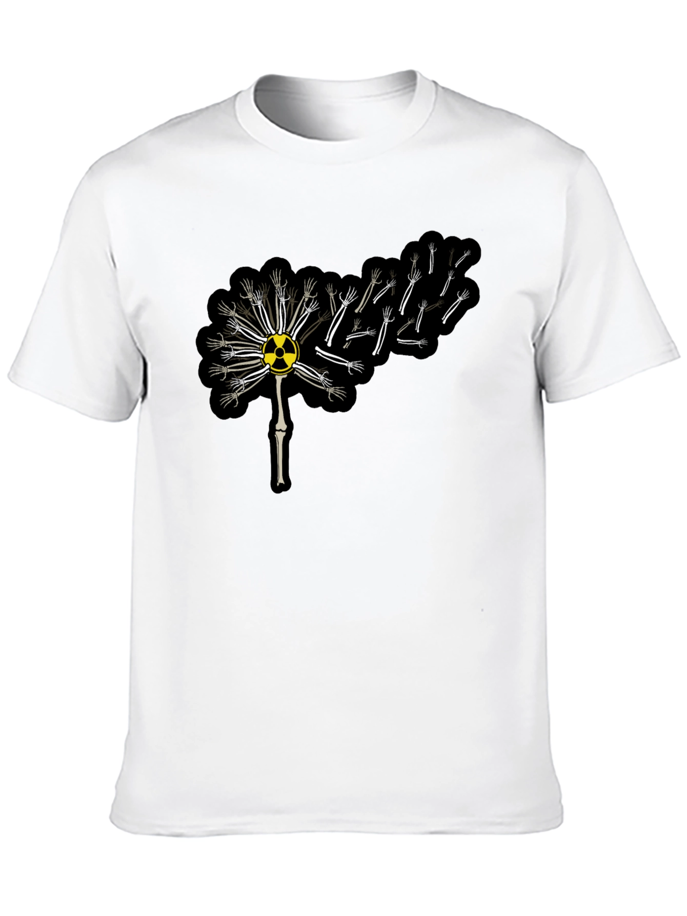 Radioactive Dandelion Graphic T-Shirt - Black - 10
