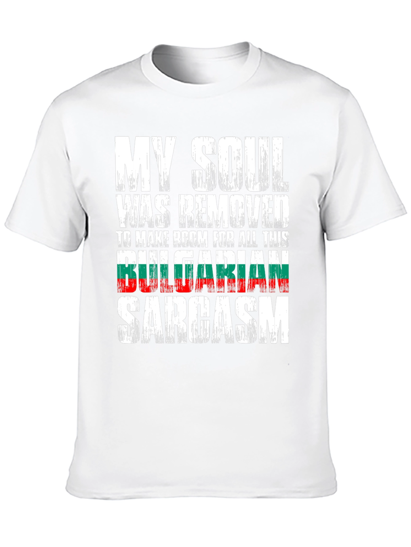 Black Funny Bulgarian Sarcasm T-Shirt view 10