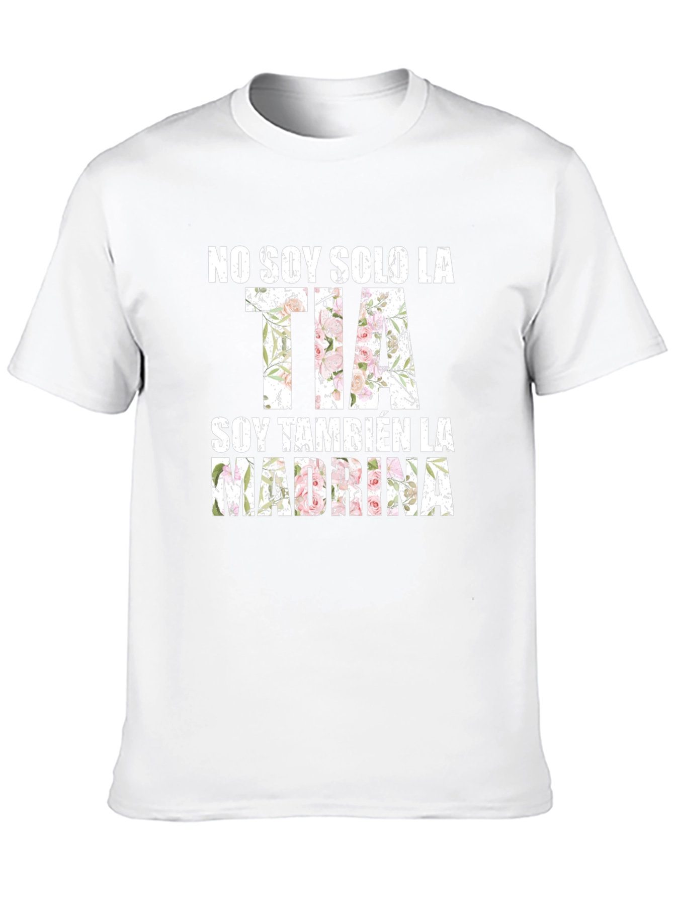 Black No Soy Solo la Tia T-Shirt - Aunt & Godmother Tee view 10