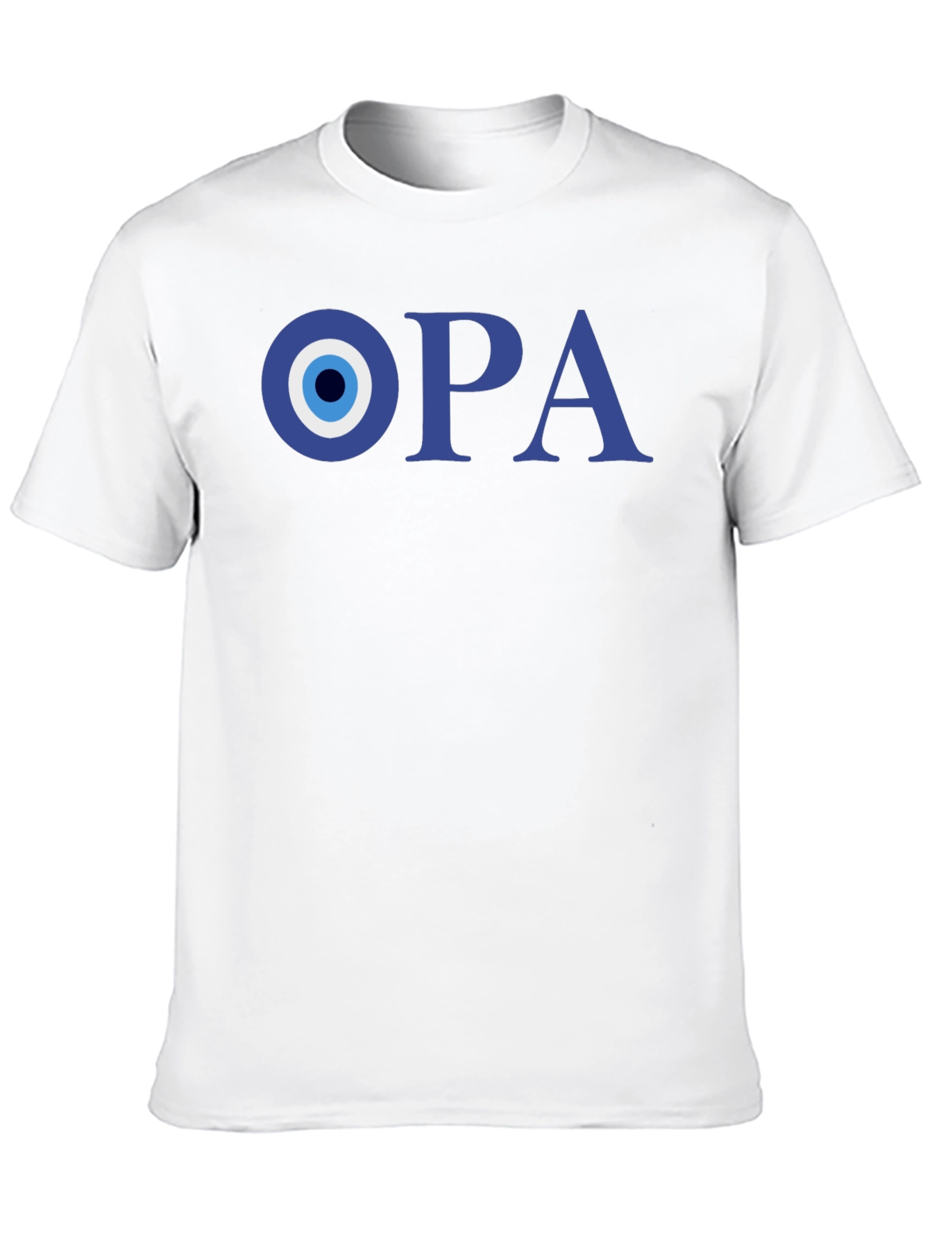 Black Opa Evil Eye T-Shirt - Stylish Protection view 10