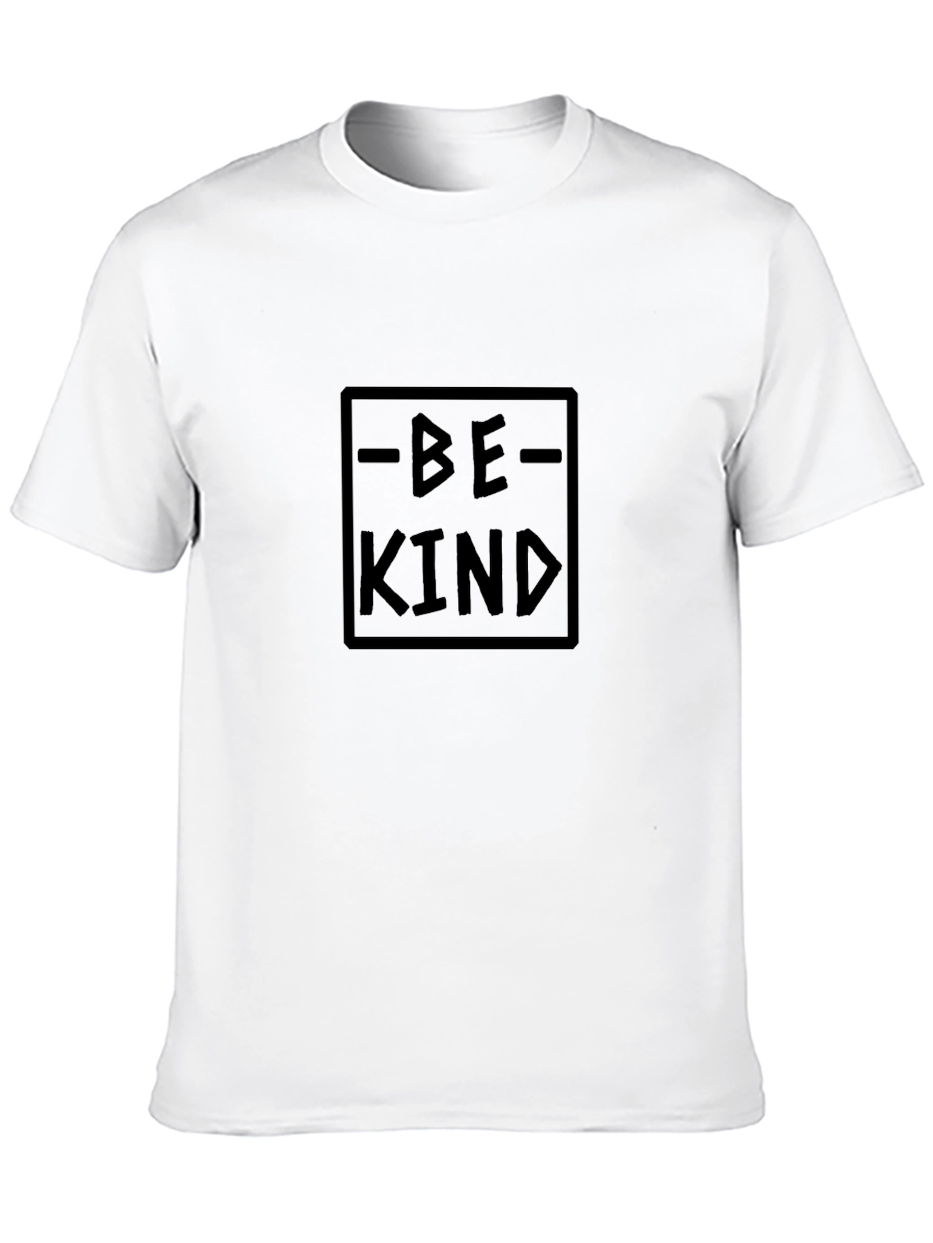 Black Be Kind Graphic Tee - Unisex Soft Cotton T-Shirt view 10
