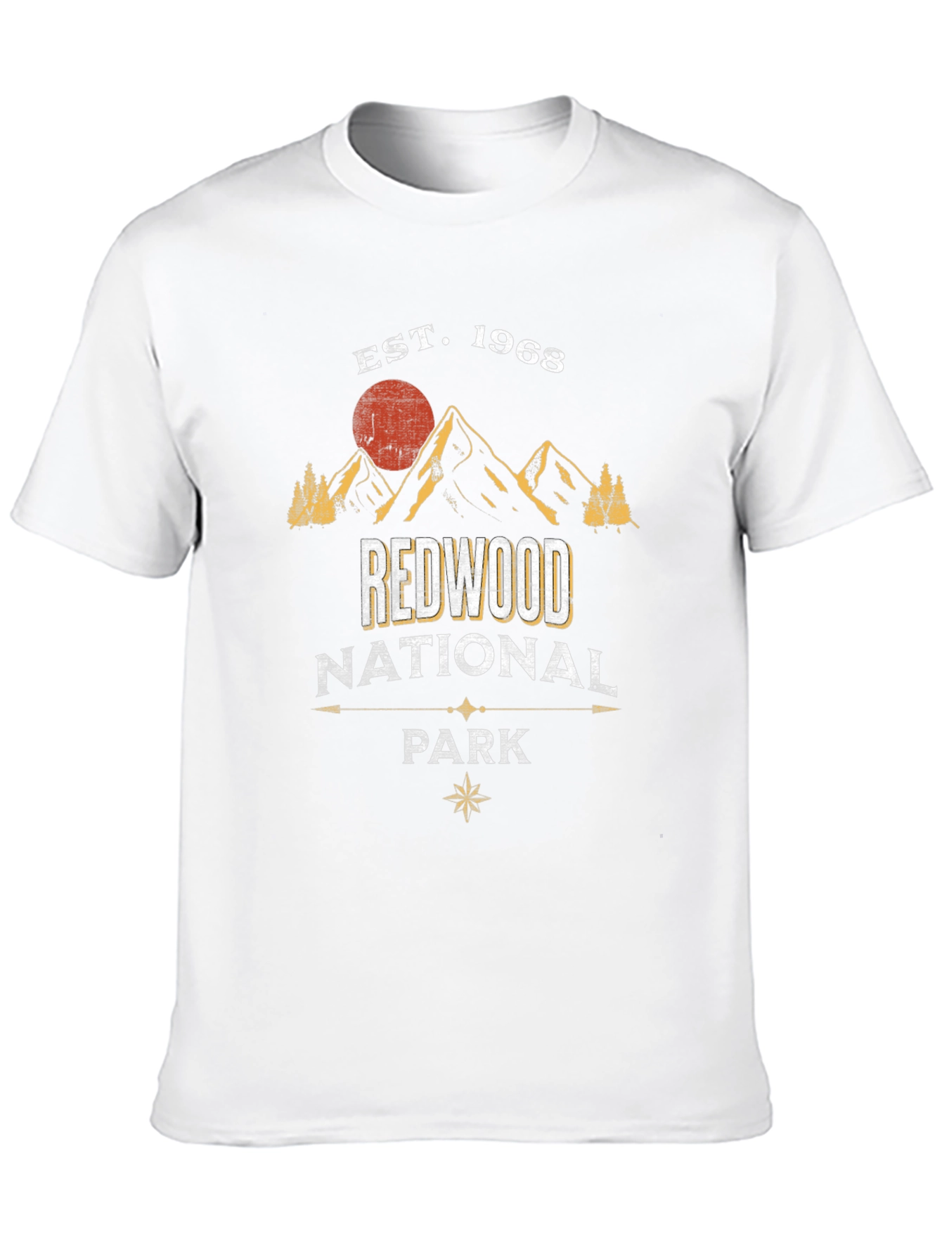 Black Redwood National Park T-Shirt - Est. 1968 view 10