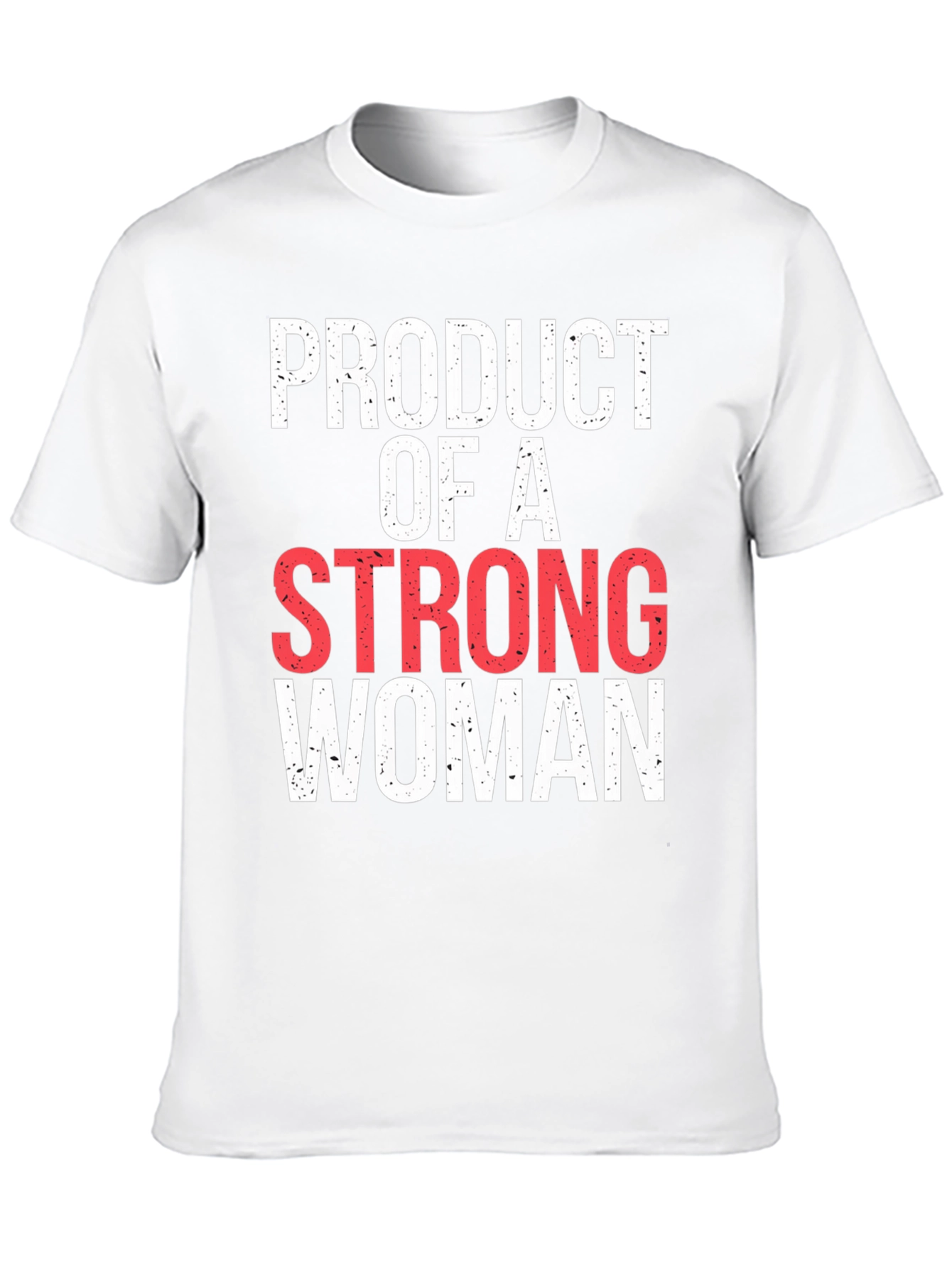 Black Product of A Strong Woman Graphic Tee view 10